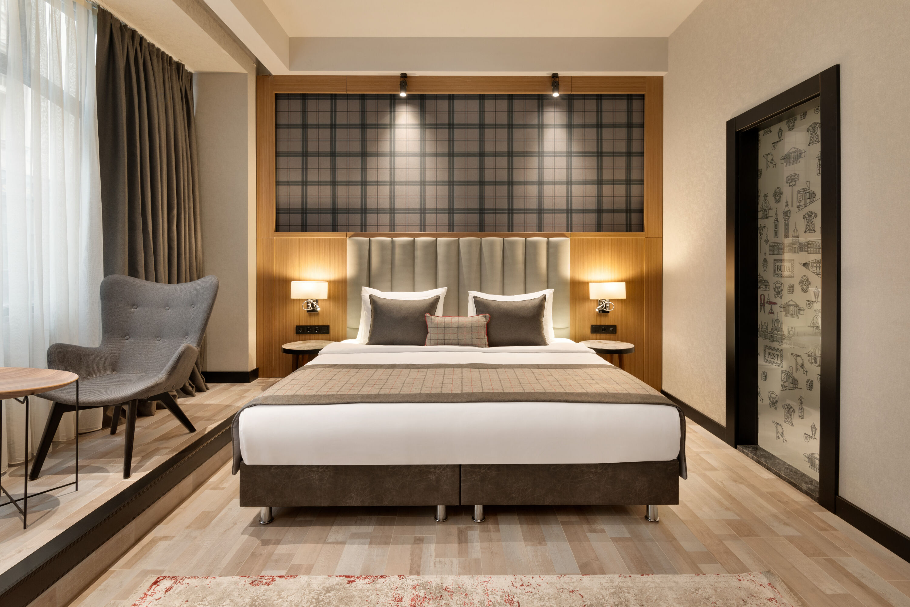 Guest room at the Ramada by Wyndham Budapest City Center in Budapest, Other than US/Canada