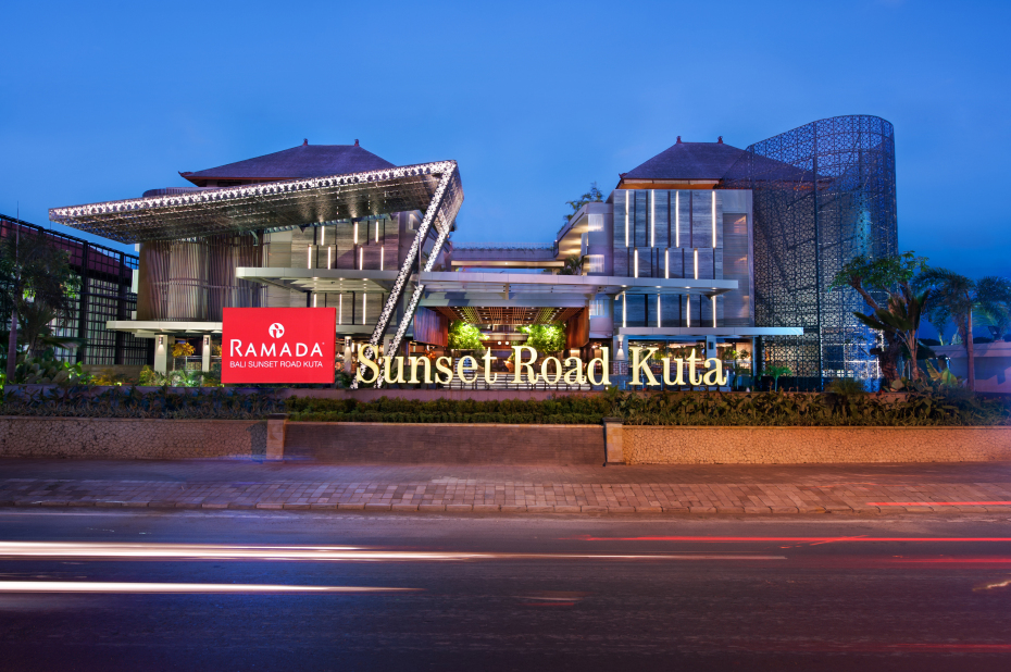 Front Exterior Image of Ramada by Wyndham Bali Sunset Road Kuta hotel in Bali, Other than US/Canada