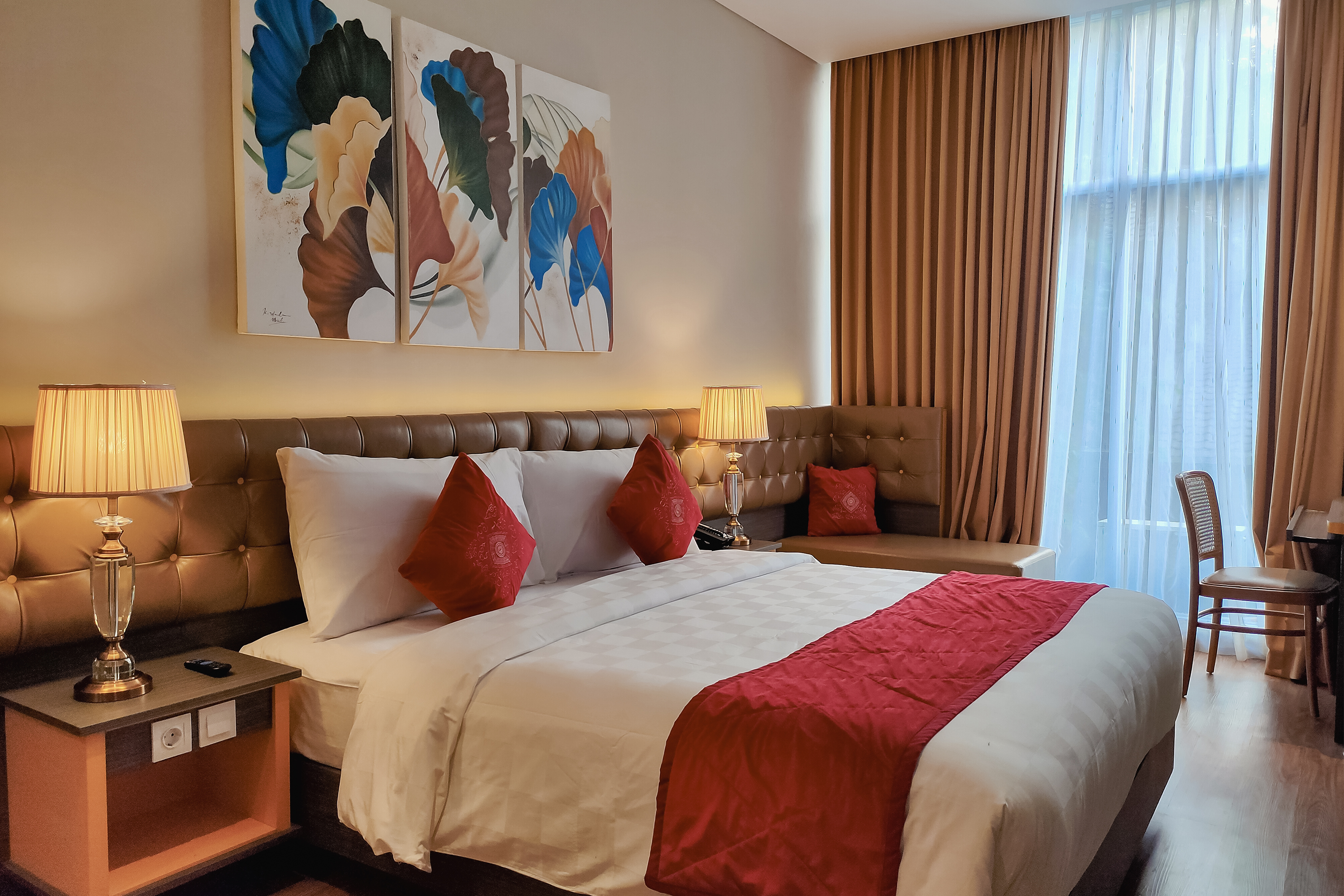 Guest room at the Ramada by Wyndham Yogyakarta in Yogyakarta, Other than US/Canada
