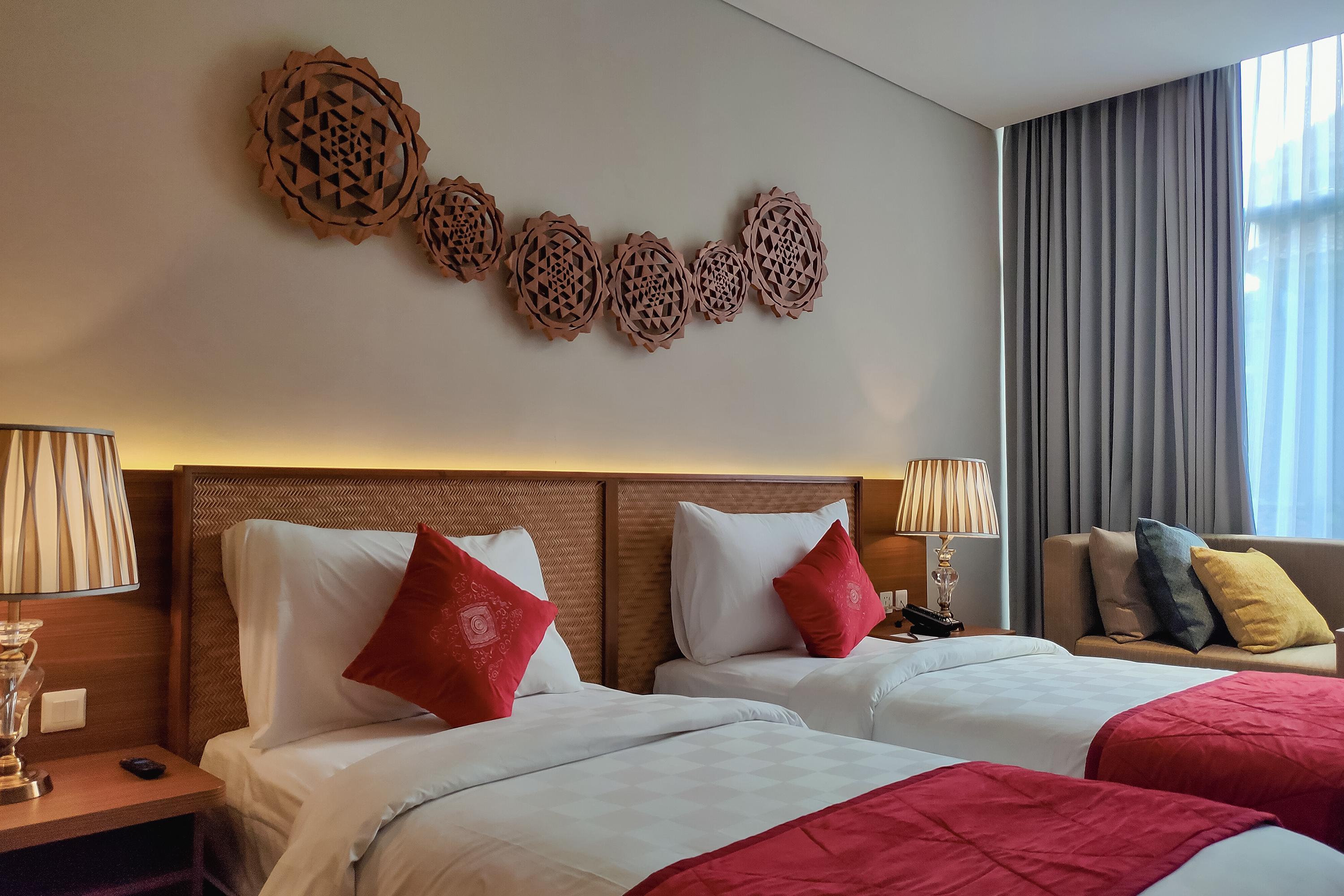 Guest room at the Ramada by Wyndham Yogyakarta in Yogyakarta, Other than US/Canada