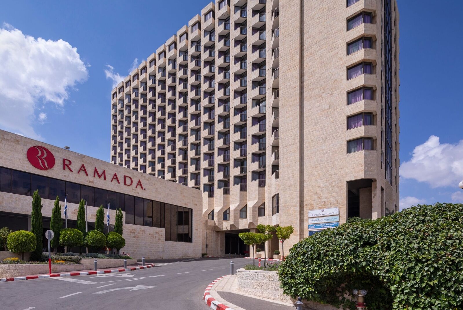 Exterior of Ramada by Wyndham Jerusalem hotel in Jerusalem, Other than US/Canada