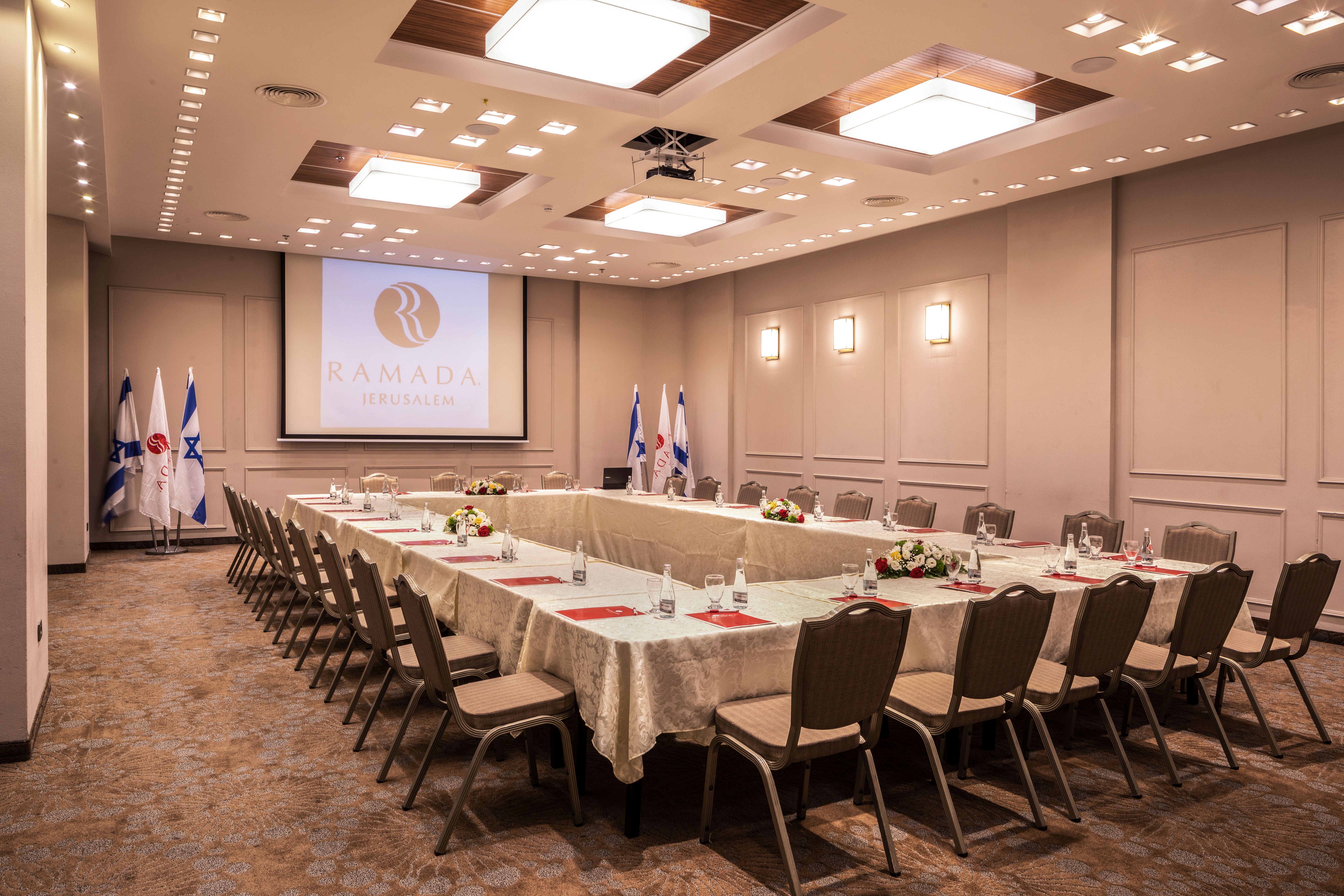 Meeting room at Ramada by Wyndham Jerusalem in Jerusalem, Other than US/Canada