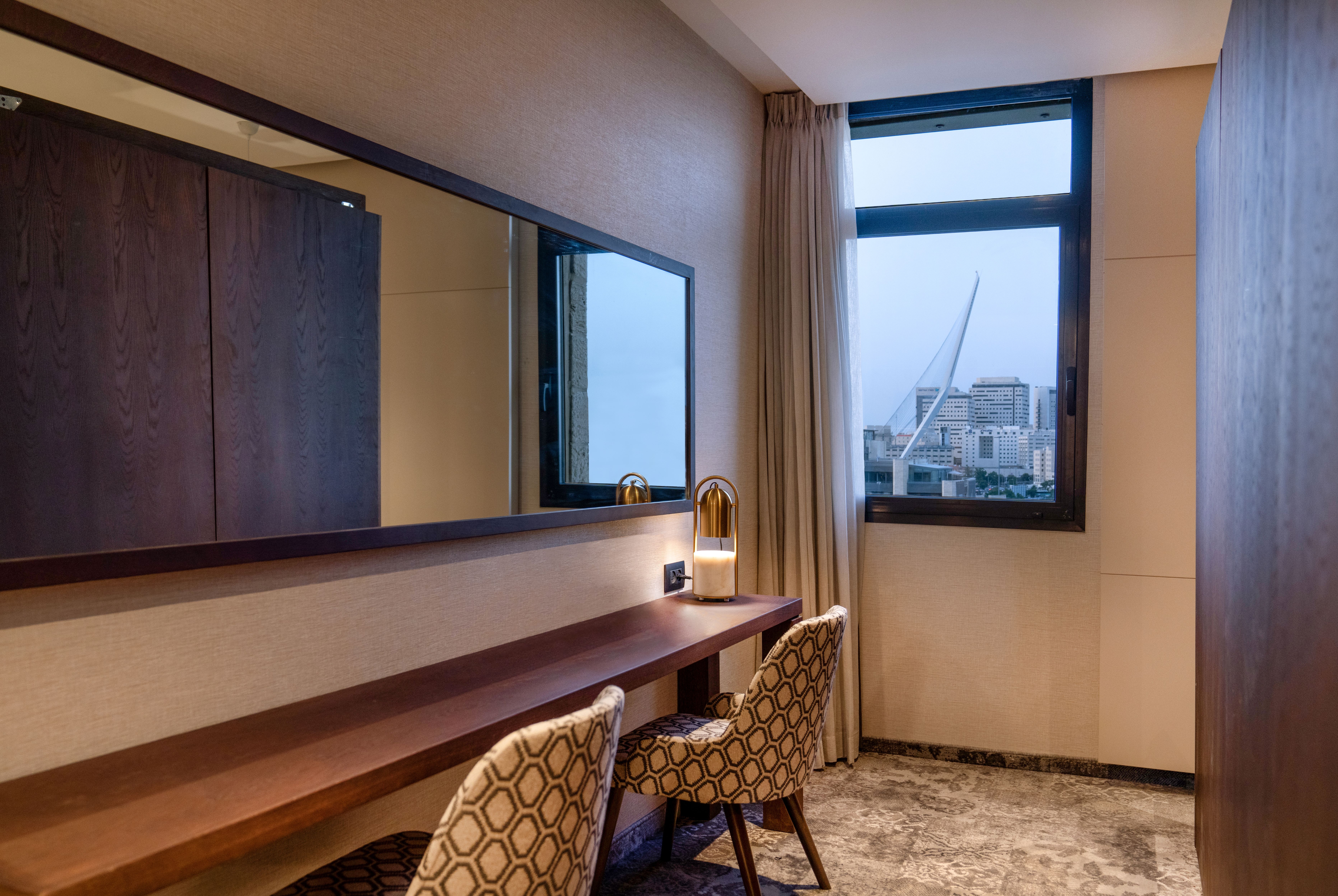 Guest room at the Ramada by Wyndham Jerusalem in Jerusalem, Other than US/Canada