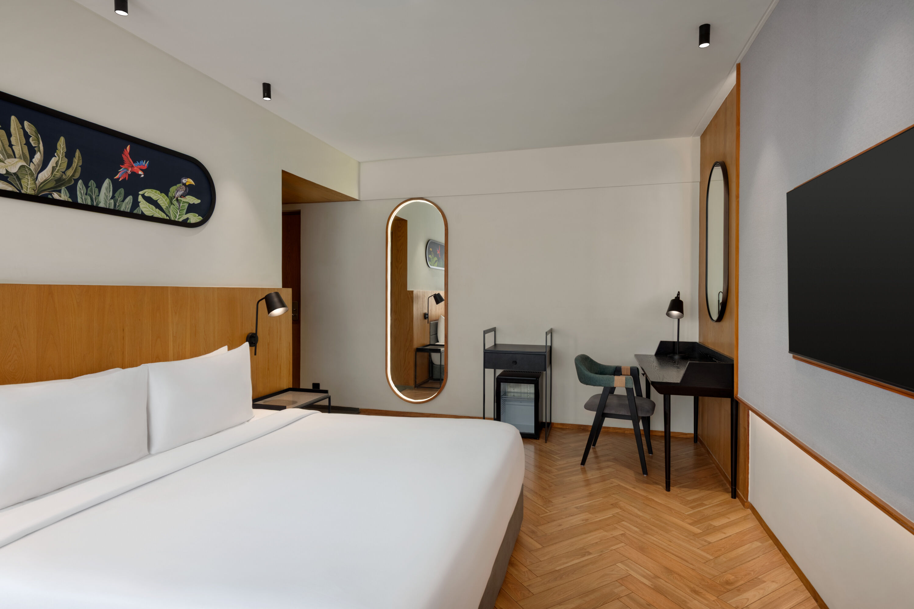 Guest room at the Ramada Encore by Wyndham Ambala GT Road in Ambala, Other than US/Canada