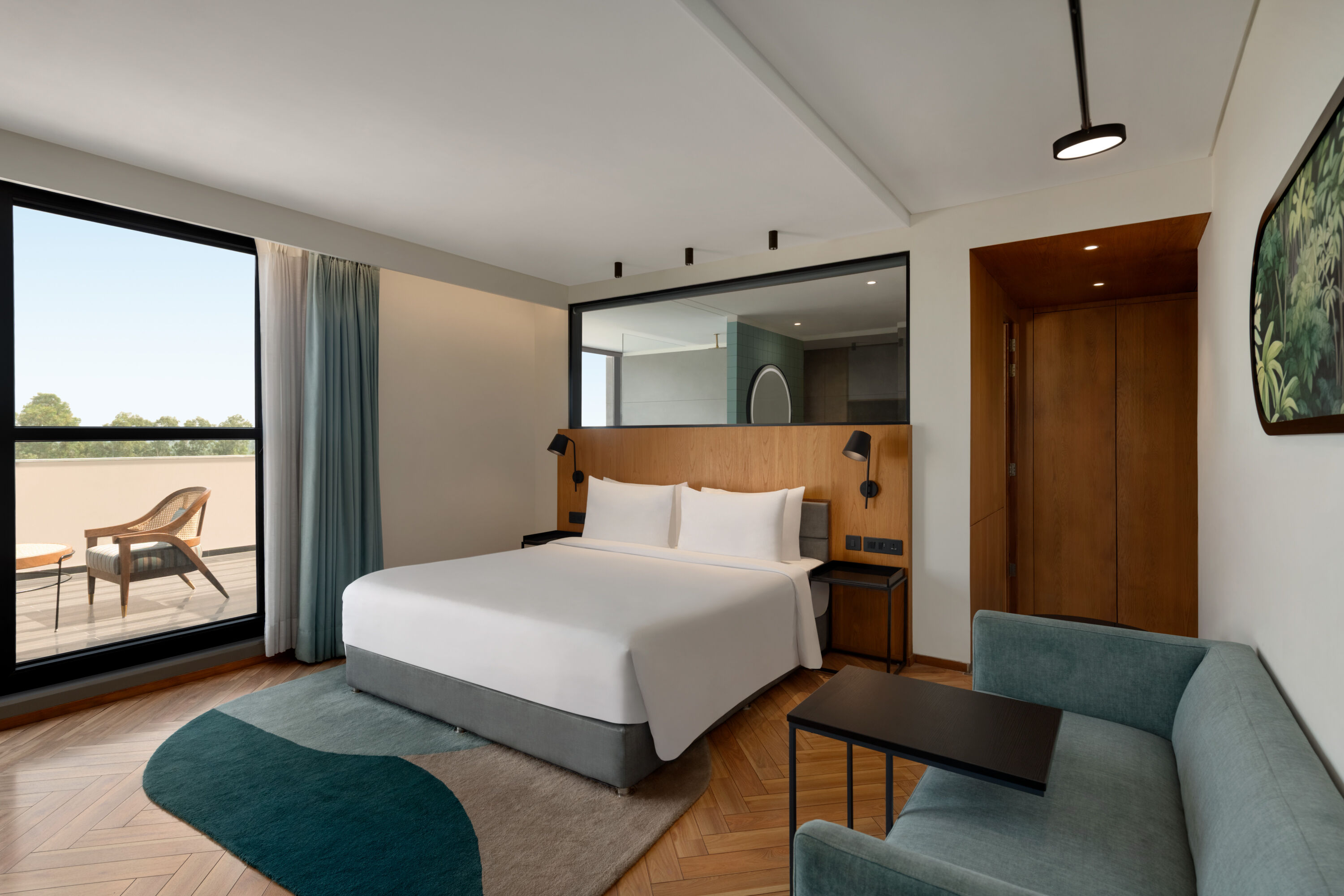 Guest room at the Ramada Encore by Wyndham Ambala GT Road in Ambala, Other than US/Canada