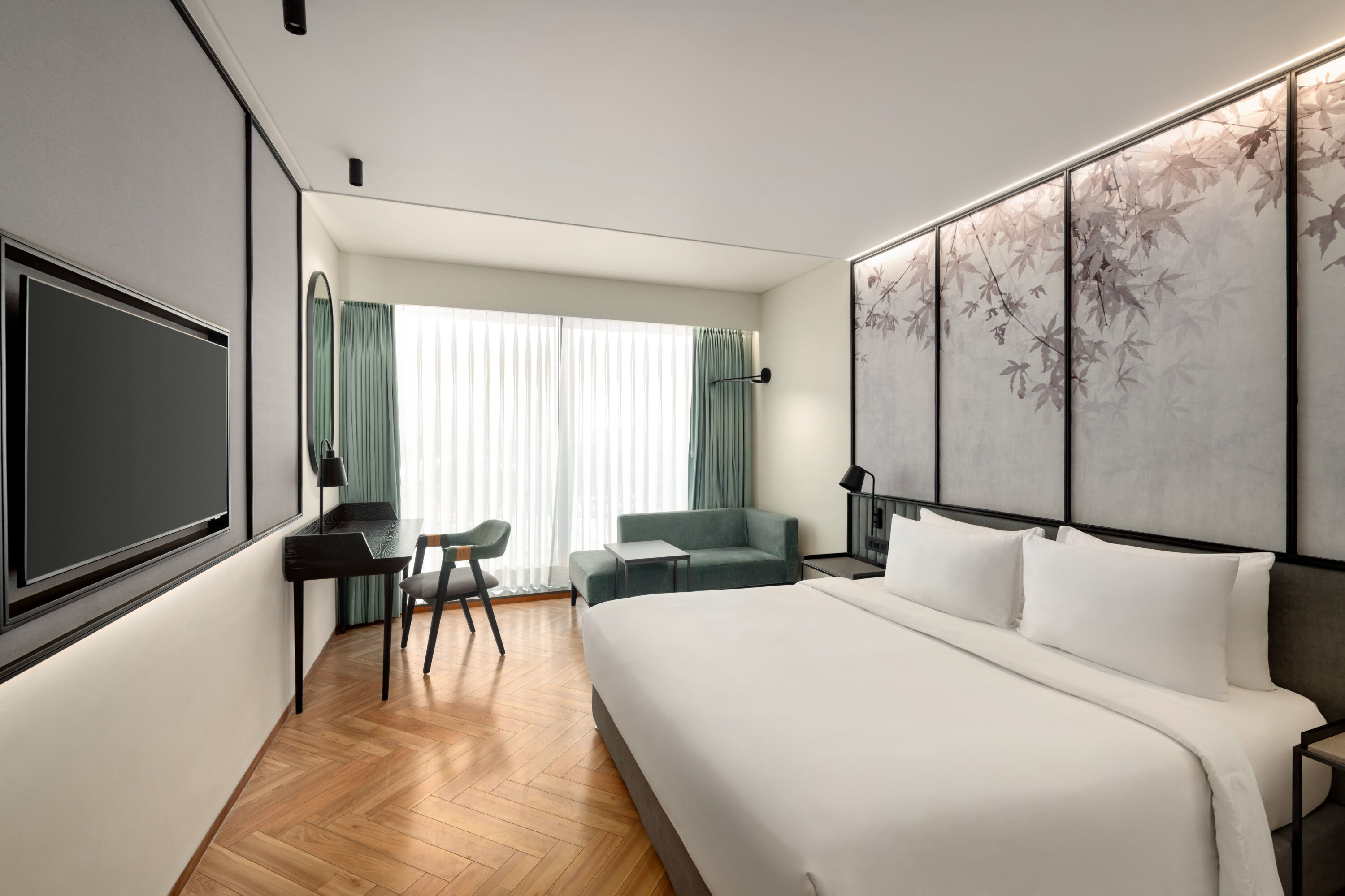 Guest room at the Ramada Encore by Wyndham Ambala GT Road in Ambala, Other than US/Canada