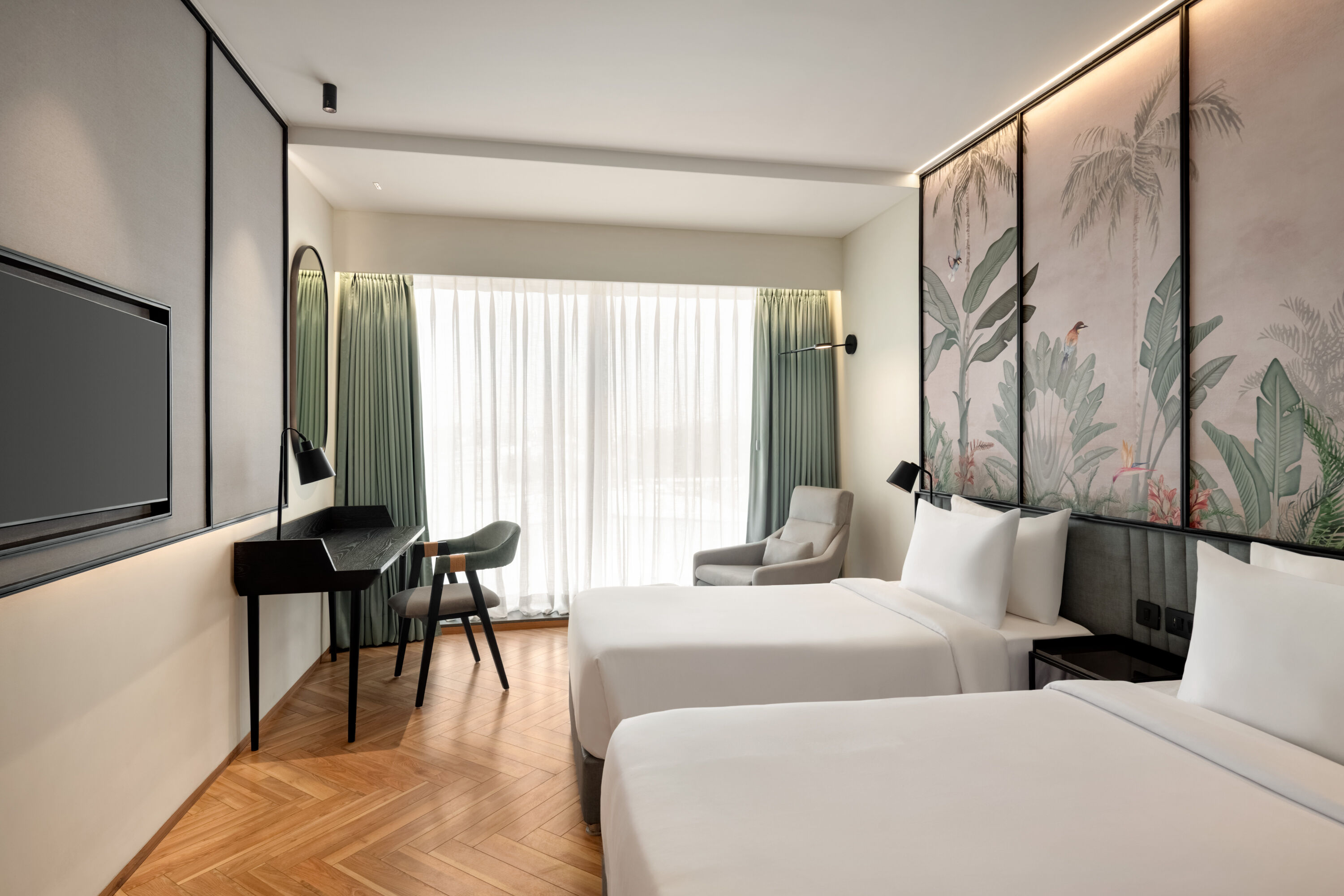 Guest room at the Ramada Encore by Wyndham Ambala GT Road in Ambala, Other than US/Canada