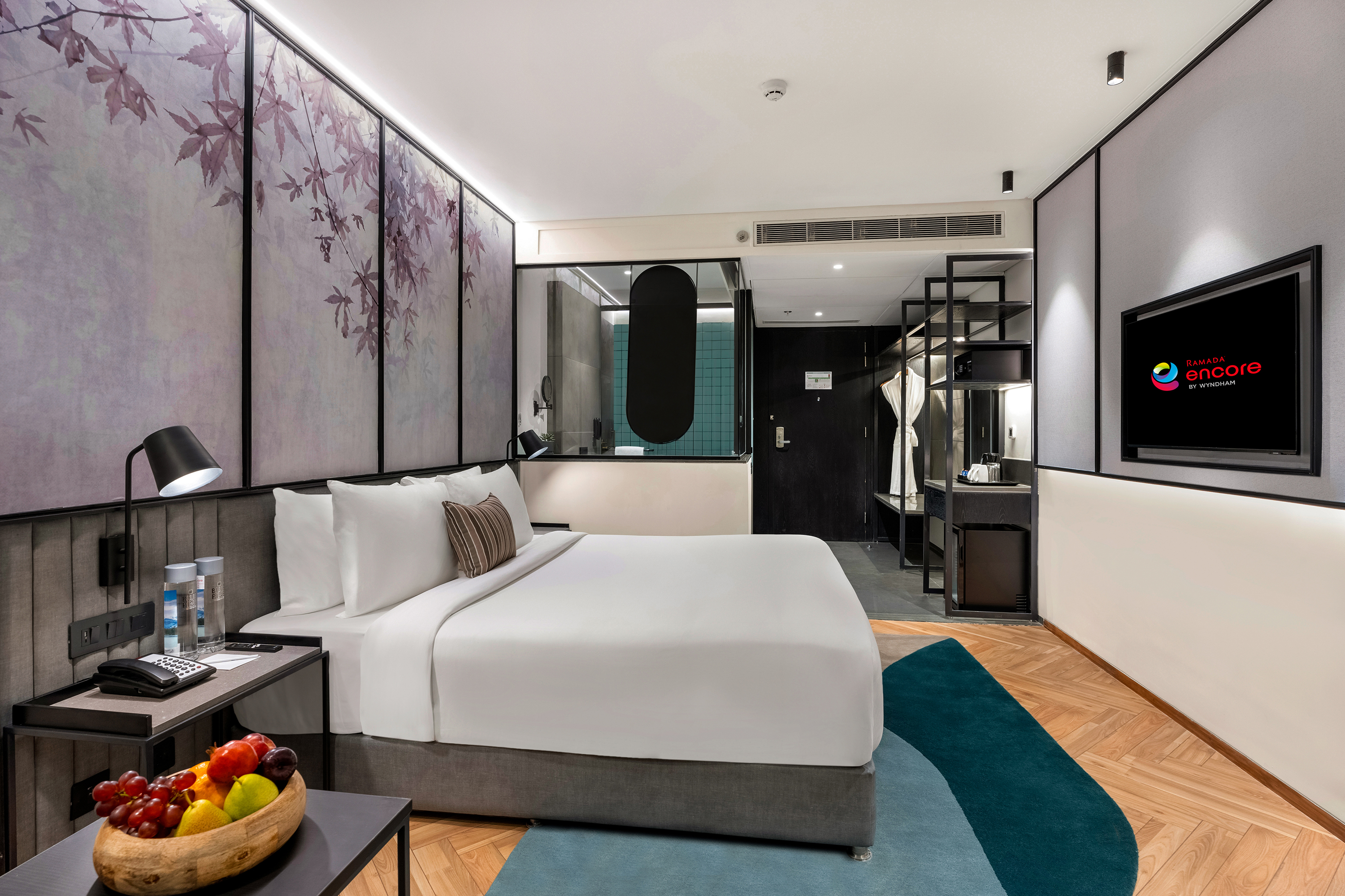 Guest room at the Ramada Encore by Wyndham Ambala GT Road in Ambala, Other than US/Canada