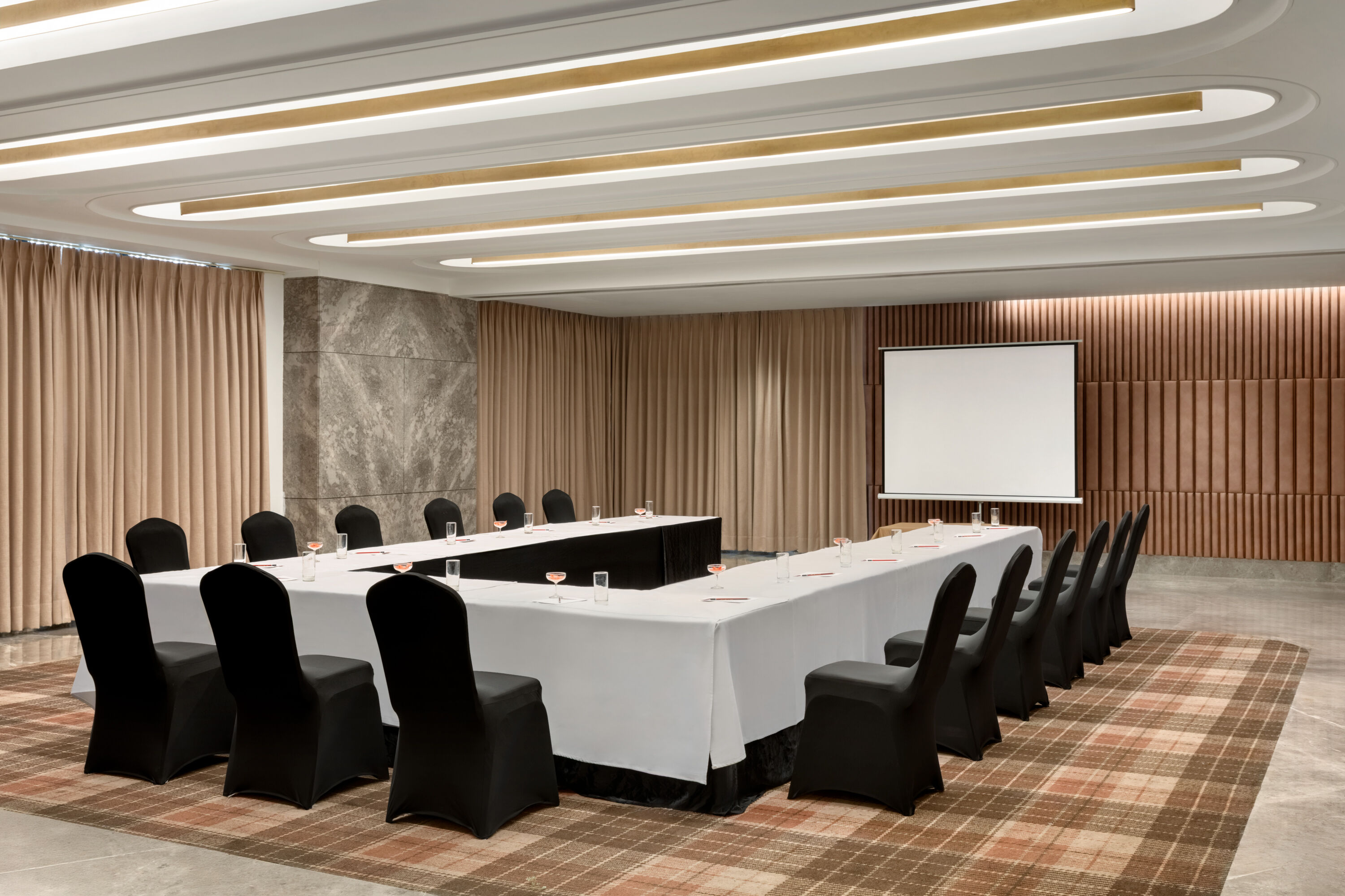U-shape meeting room at Ramada Encore by Wyndham Ambala GT Road in Ambala, Other than US/Canada