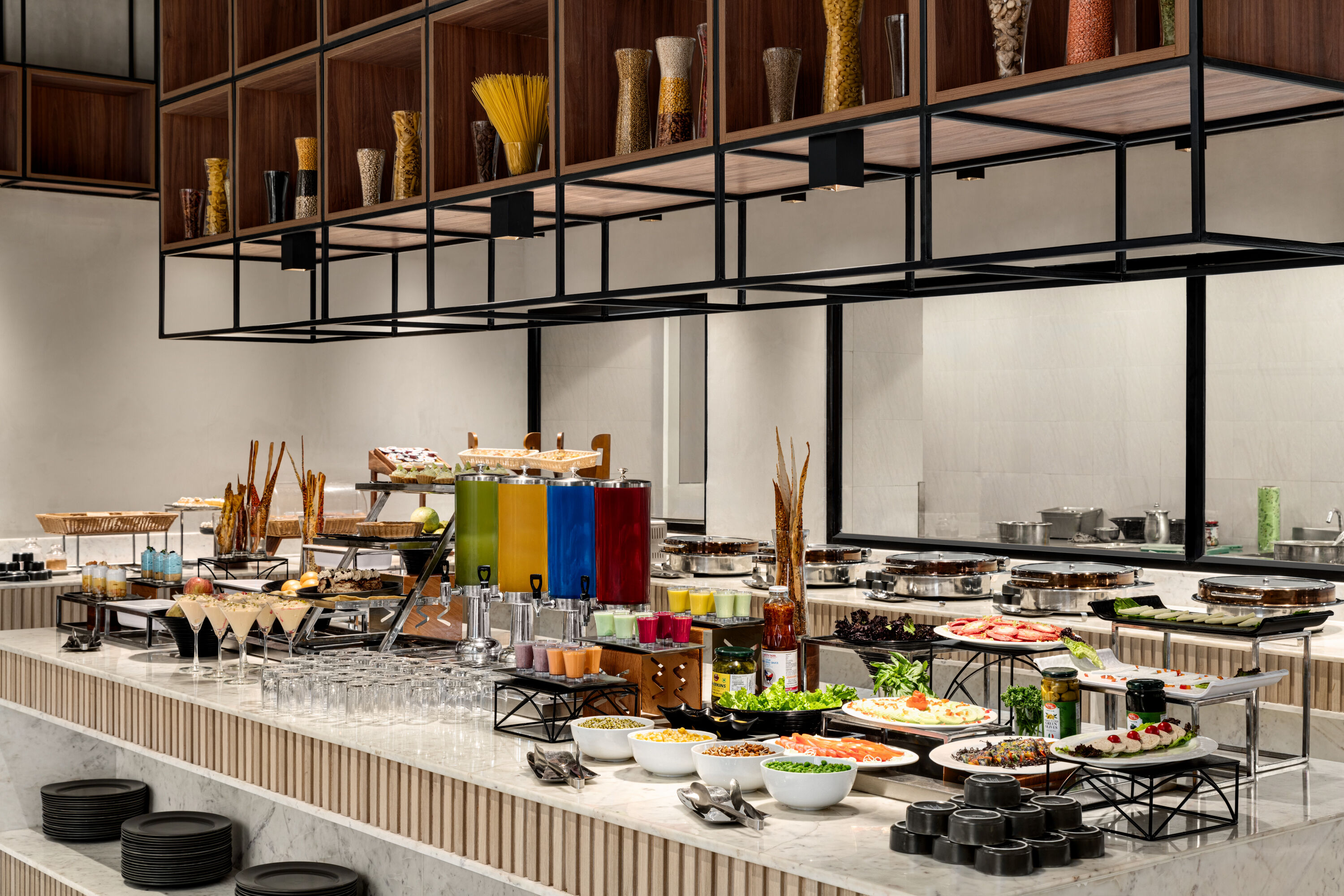 Ramada Encore By Wyndham Bhiwadi Phool Bagh Chowk restaurant buffet in Bhiwadi, Other than US/Canada