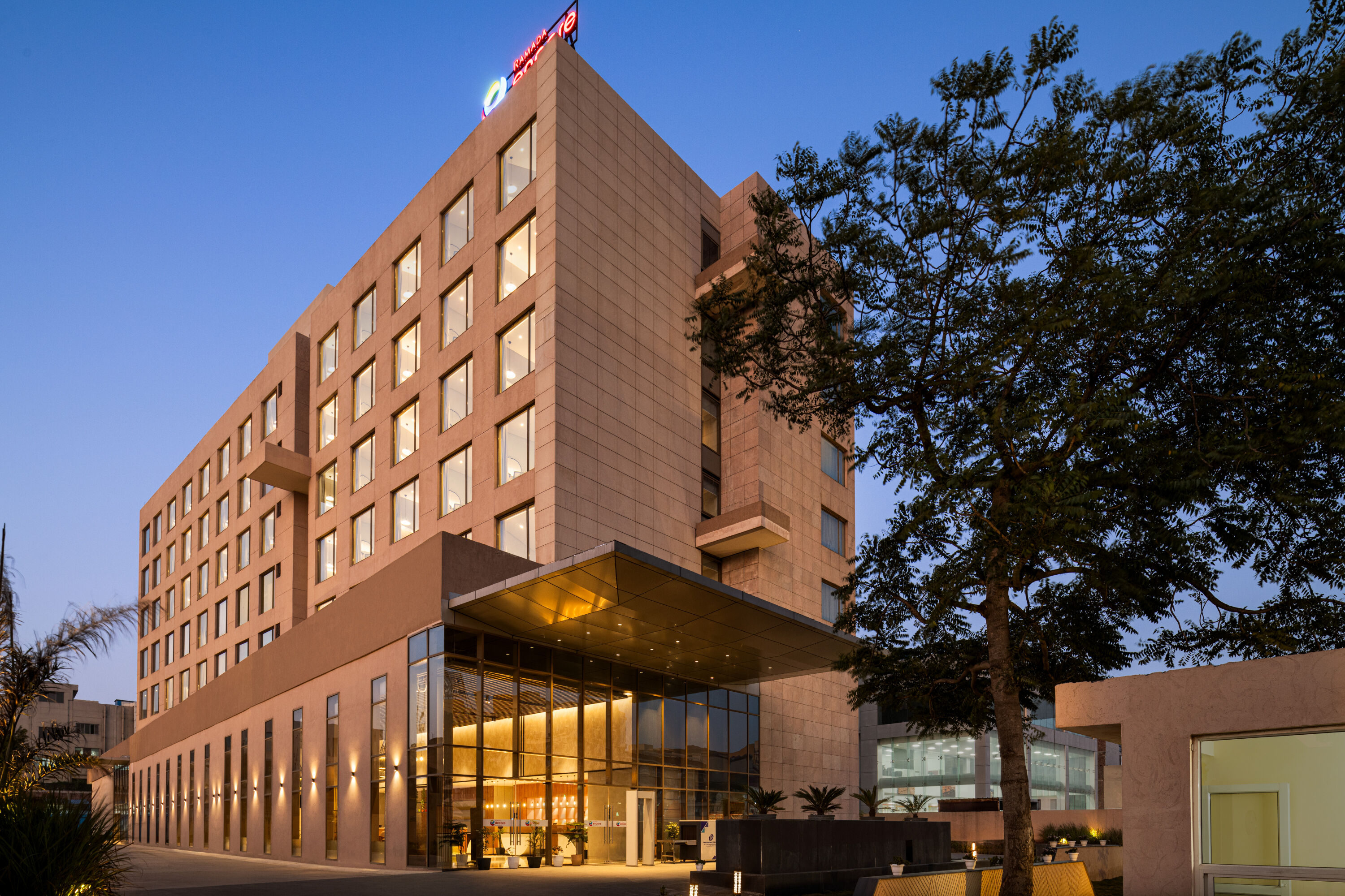 Exterior of Ramada Encore By Wyndham Bhiwadi Phool Bagh Chowk hotel in Bhiwadi, Other than US/Canada