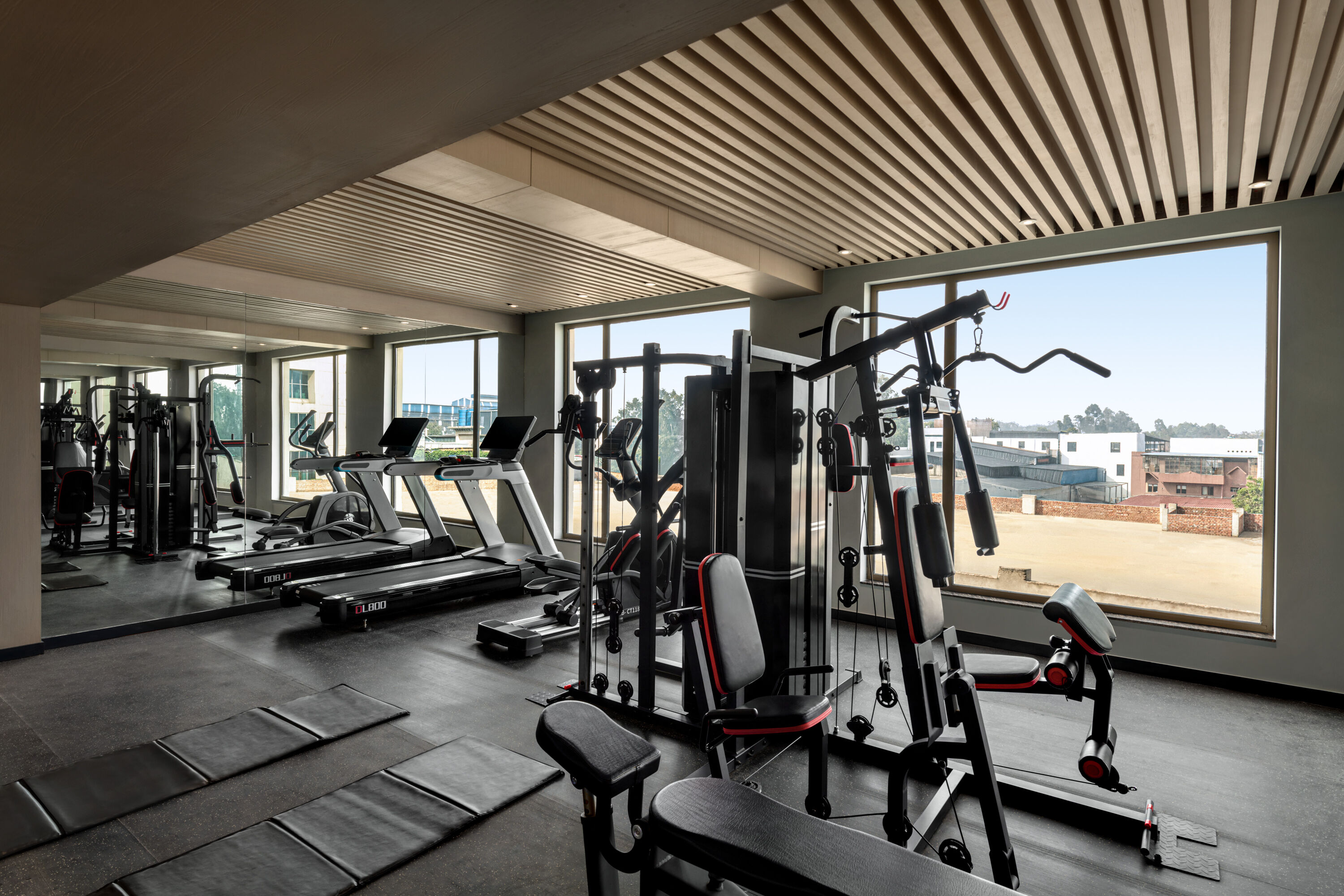 Fitness room at Ramada Encore By Wyndham Bhiwadi Phool Bagh Chowk in Bhiwadi, Other than US/Canada