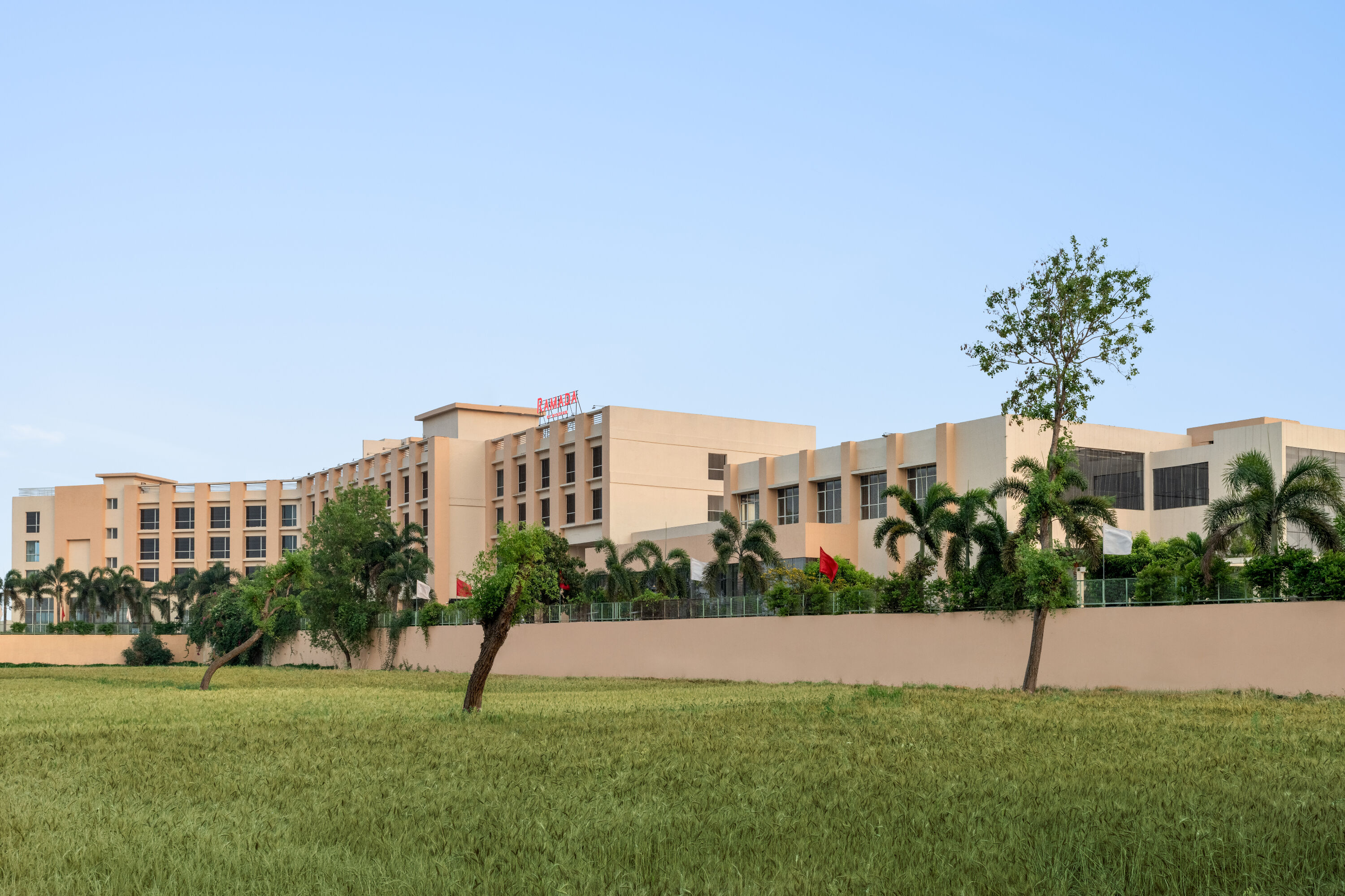 Exterior of Ramada by Wyndham Bodh Gaya Mahabodhi hotel in Bodh Gaya, Other than US/Canada