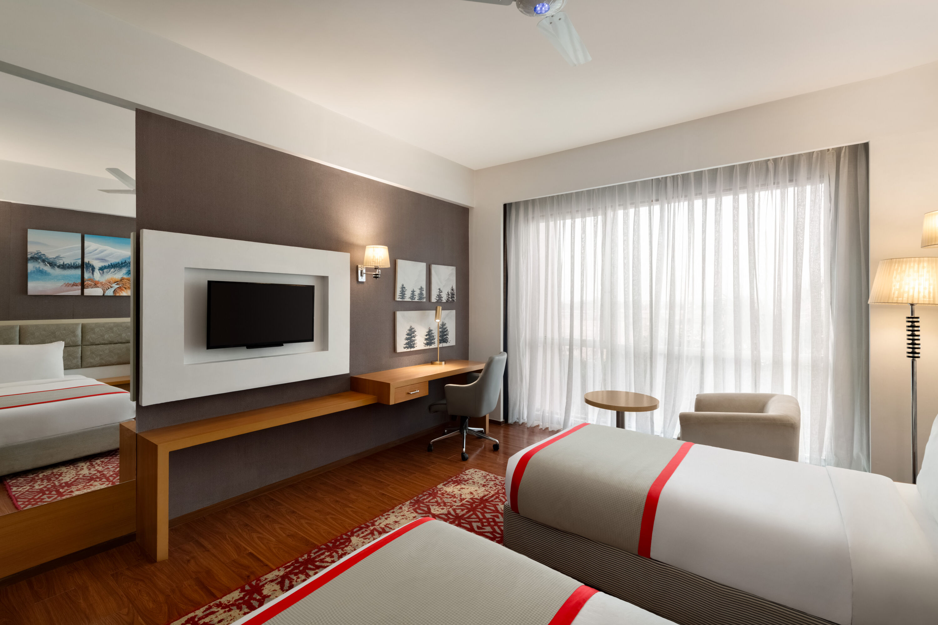 Guest room at the Ramada by Wyndham Bodh Gaya Mahabodhi in Bodh Gaya, Other than US/Canada