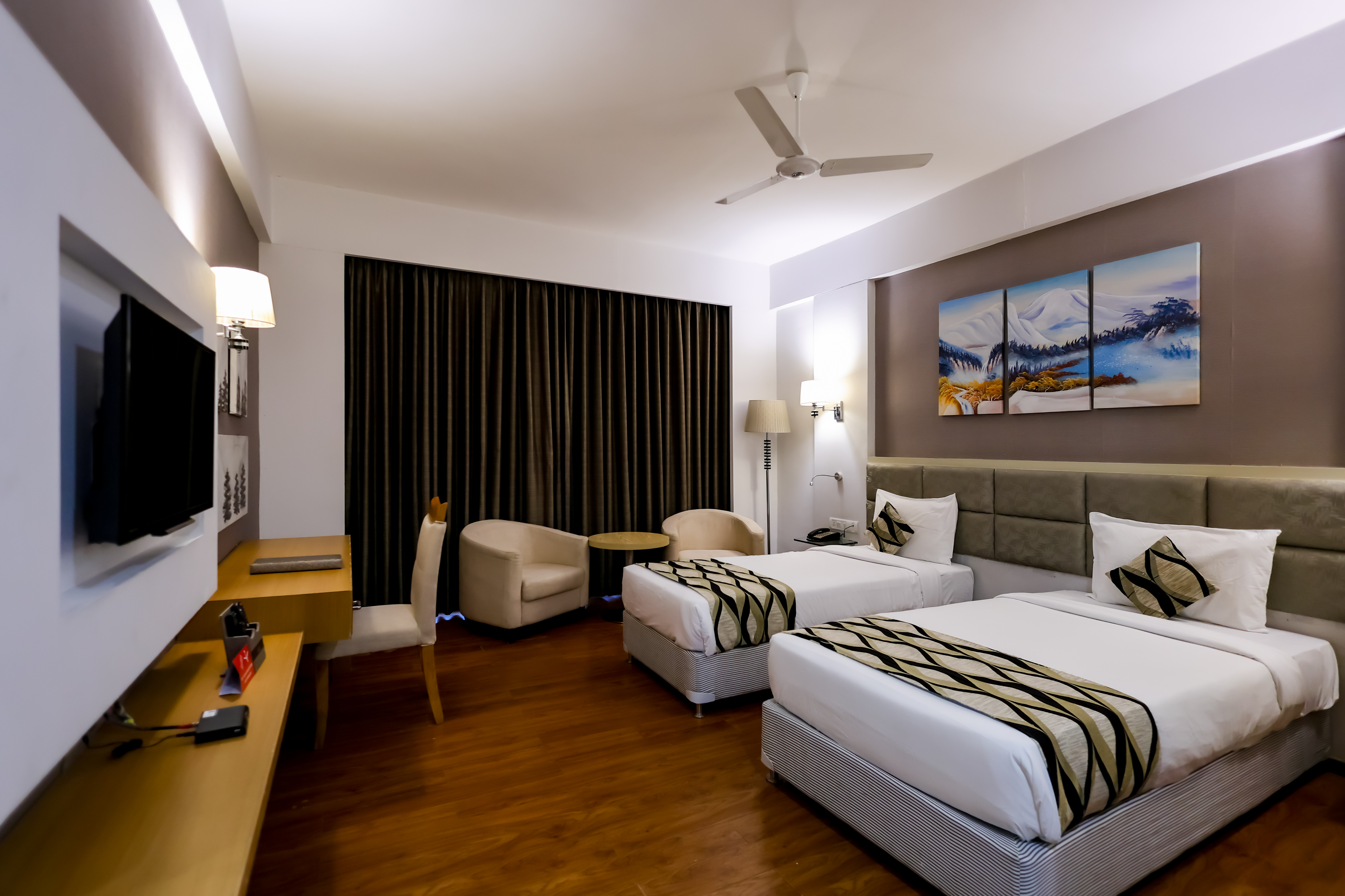 Guest room at the Ramada by Wyndham Bodh Gaya Mahabodhi in Bodh Gaya, Other than US/Canada