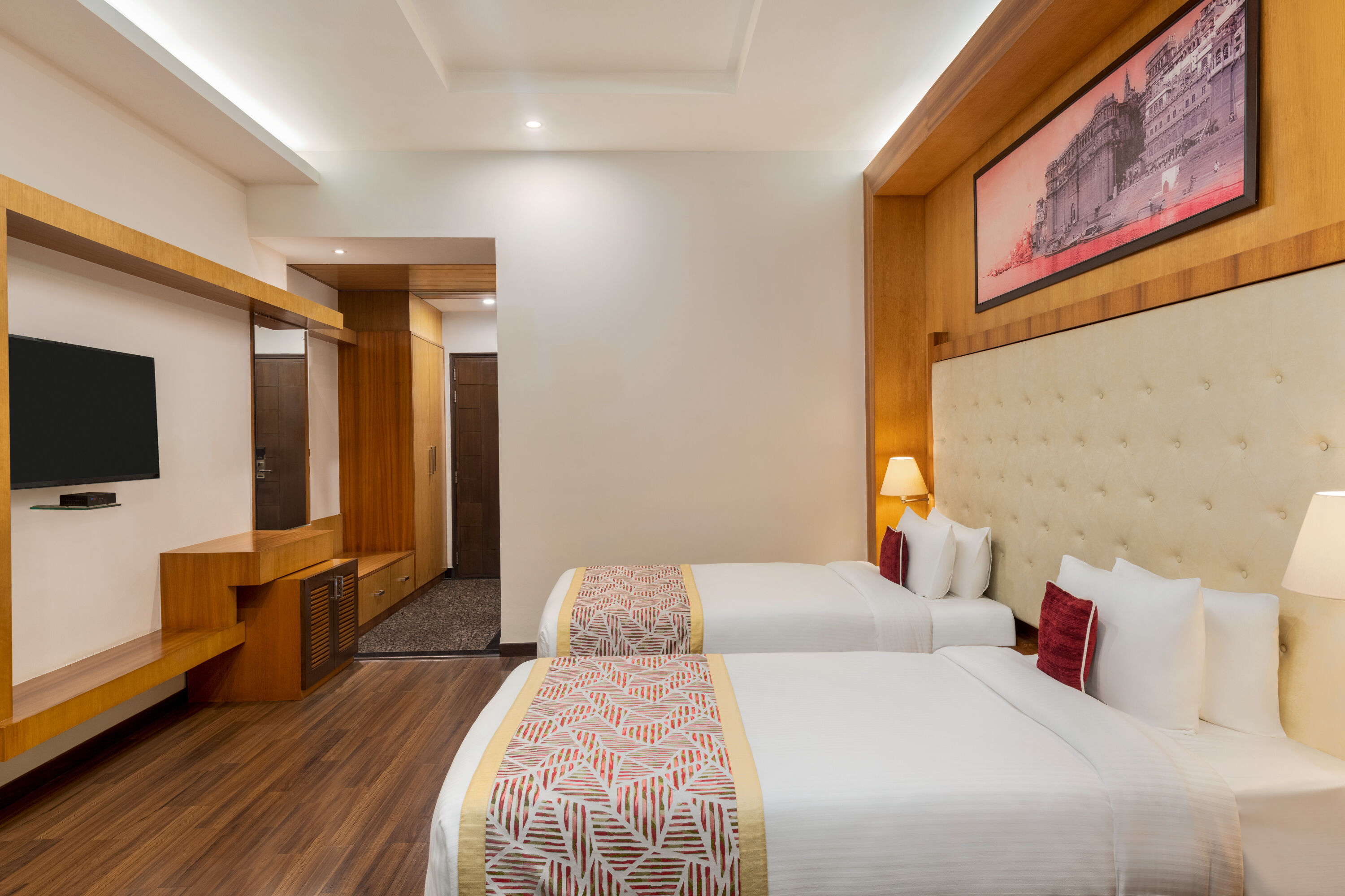 Guest room at the Ramada by Wyndham Varanasi Katesar in Chandauli, Other than US/Canada