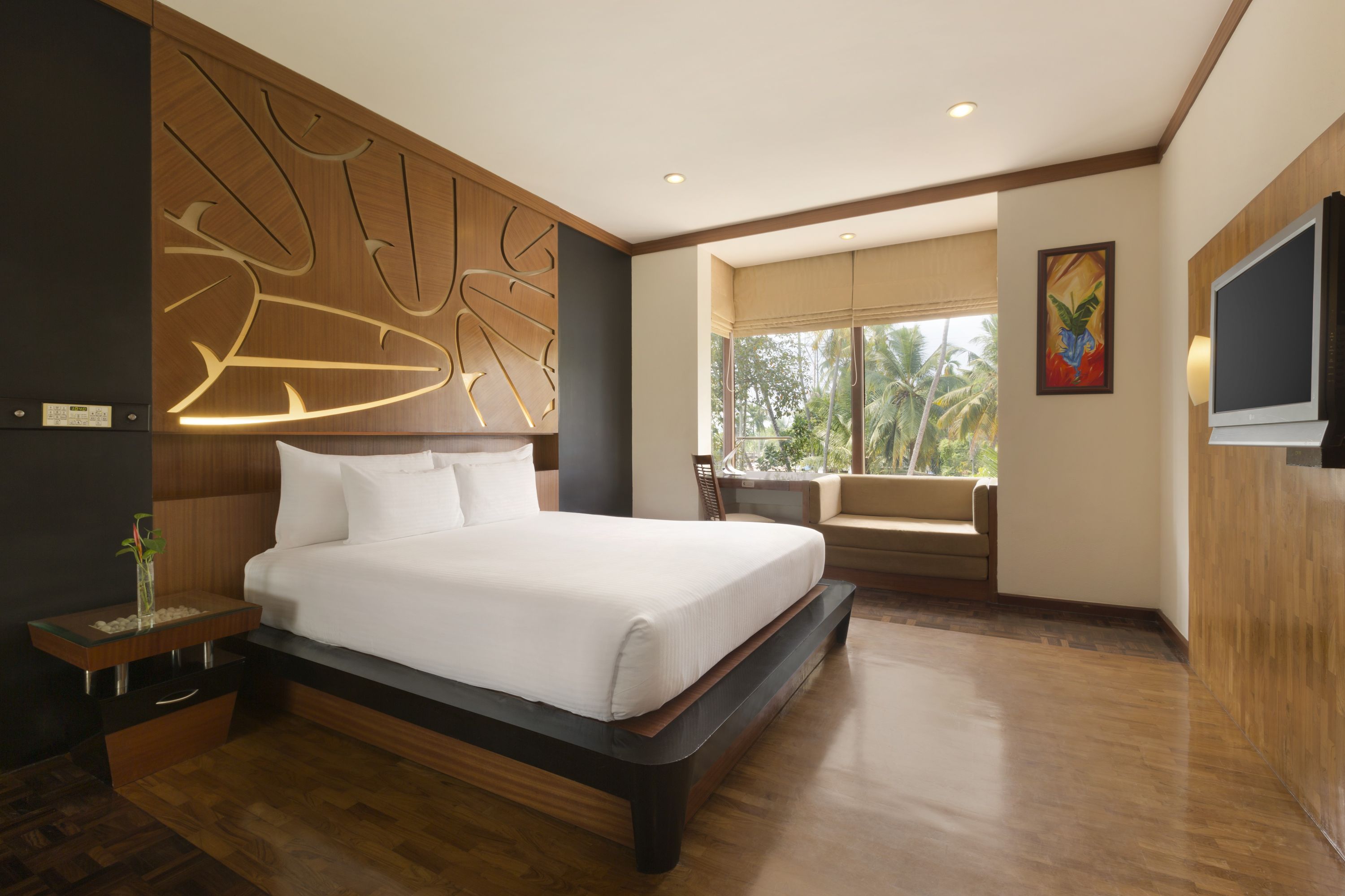 Guest room at the Ramada Resort by Wyndham Kochi in Cochin, Other than US/Canada