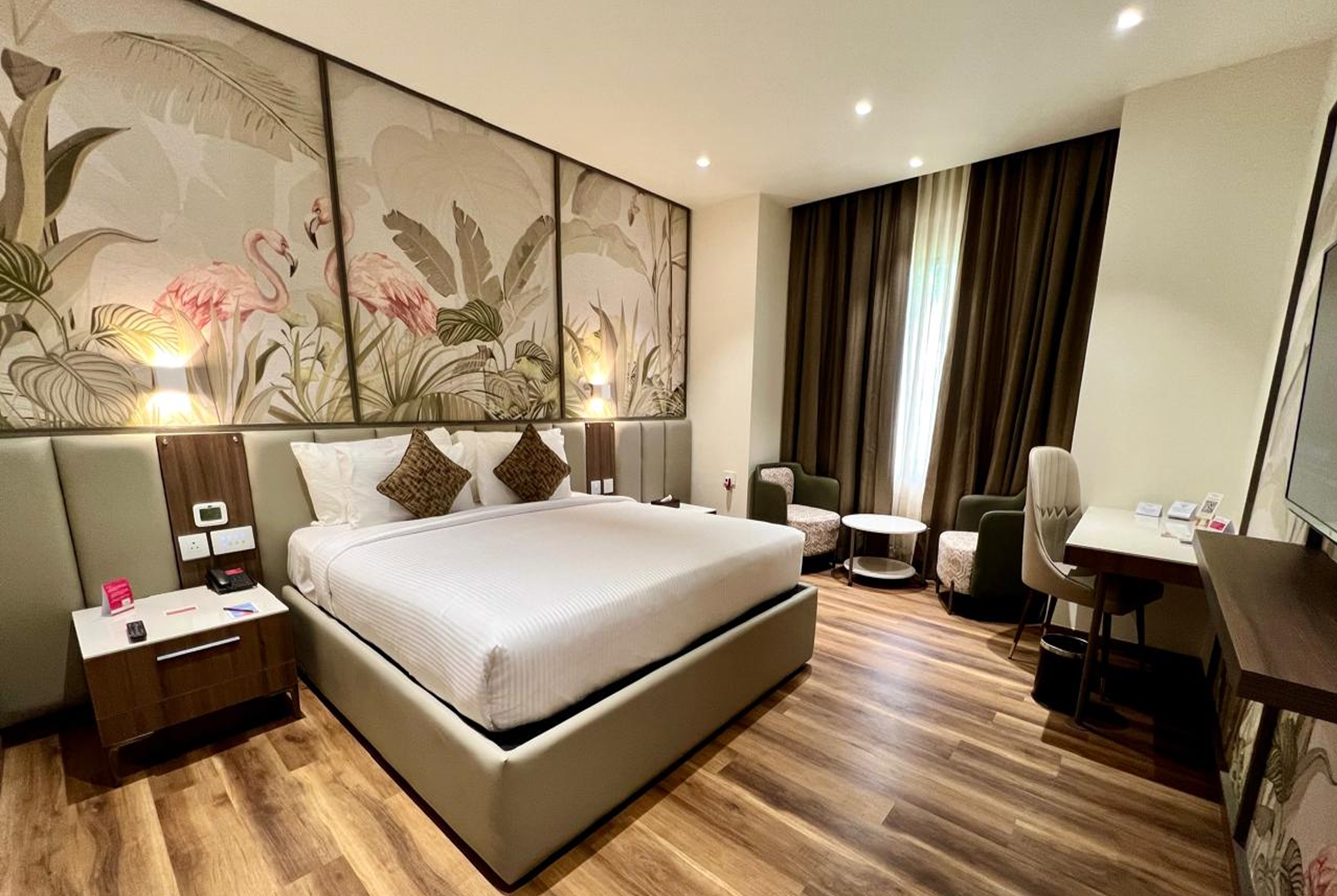 Guest room at the Ramada Resort by Wyndham Kochi in Cochin, Other than US/Canada