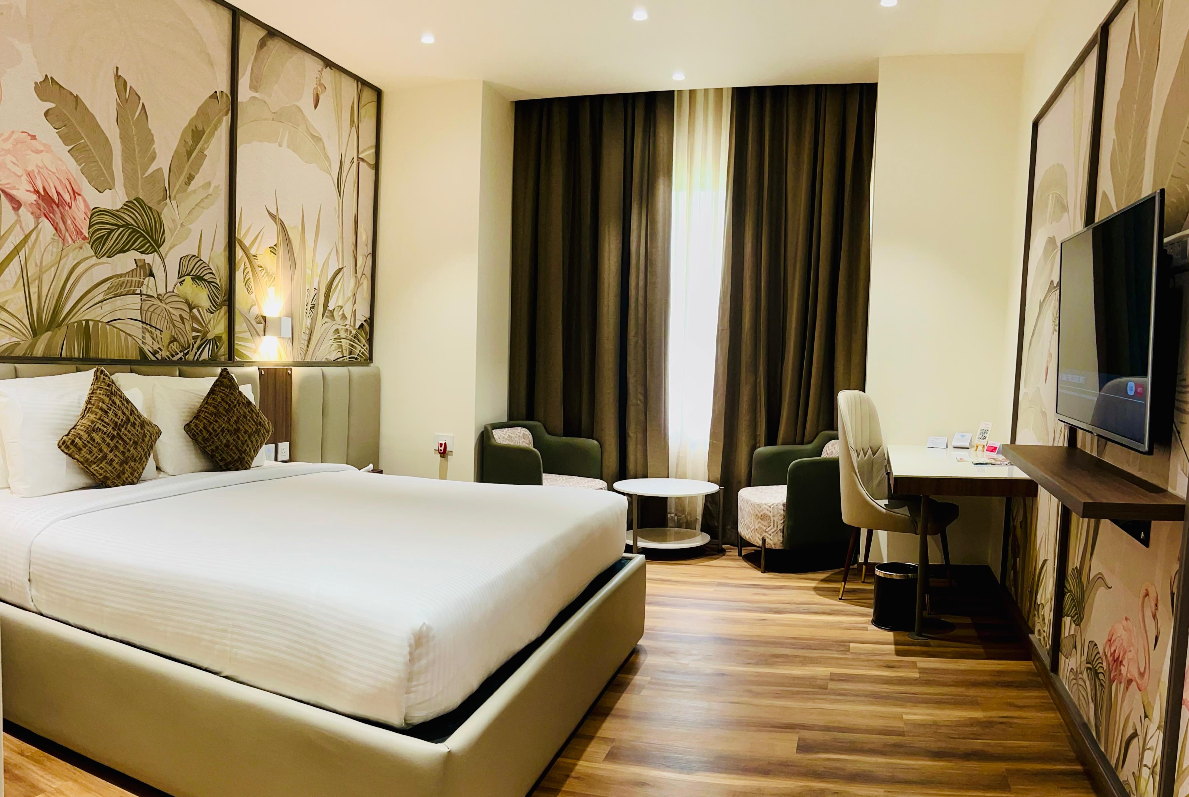 Guest room at the Ramada Resort by Wyndham Kochi in Cochin, Other than US/Canada