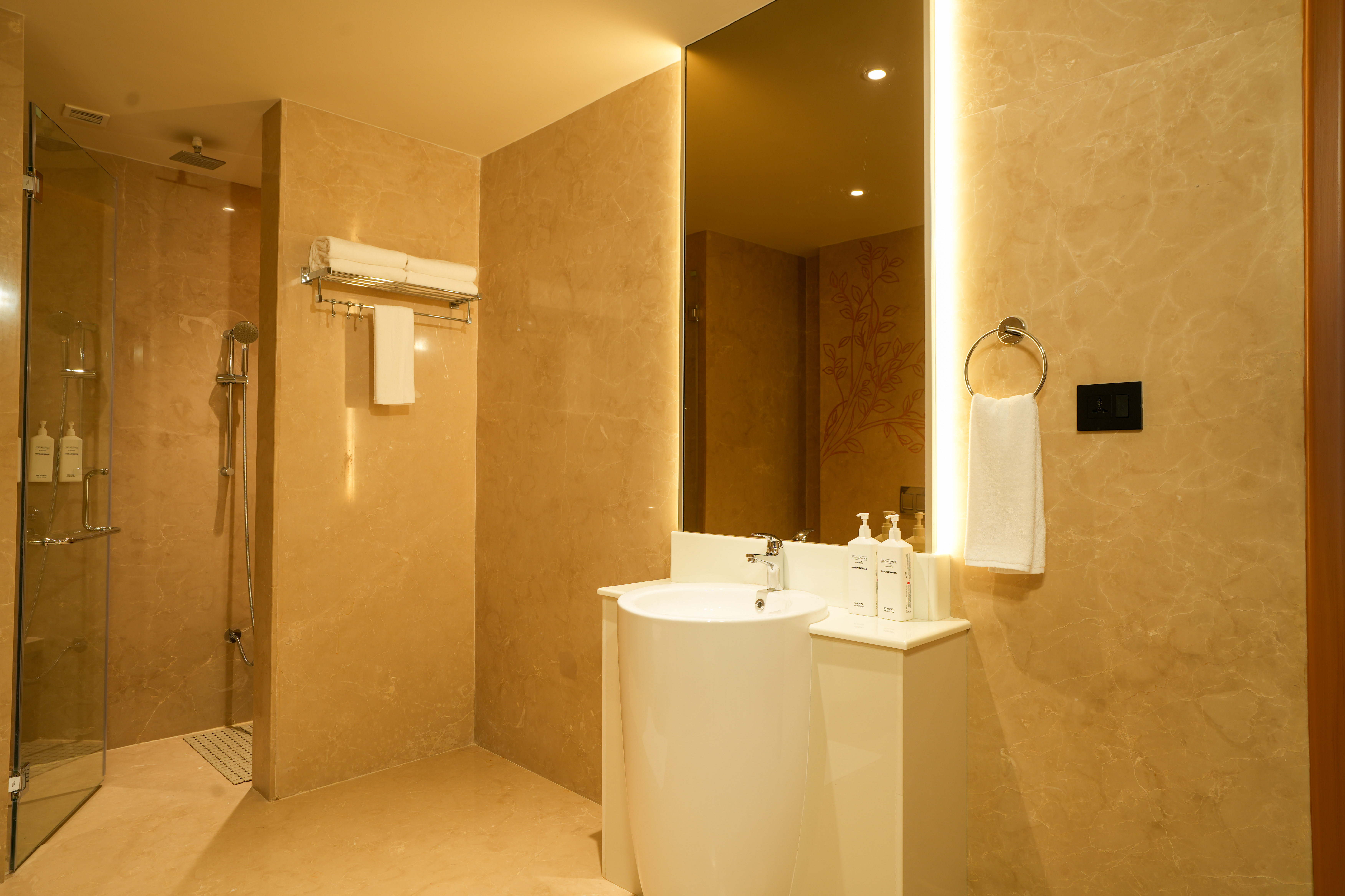 Guest room at the Ramada Encore by Wyndham Kochi Kalamassery in Cochin, Other than US/Canada