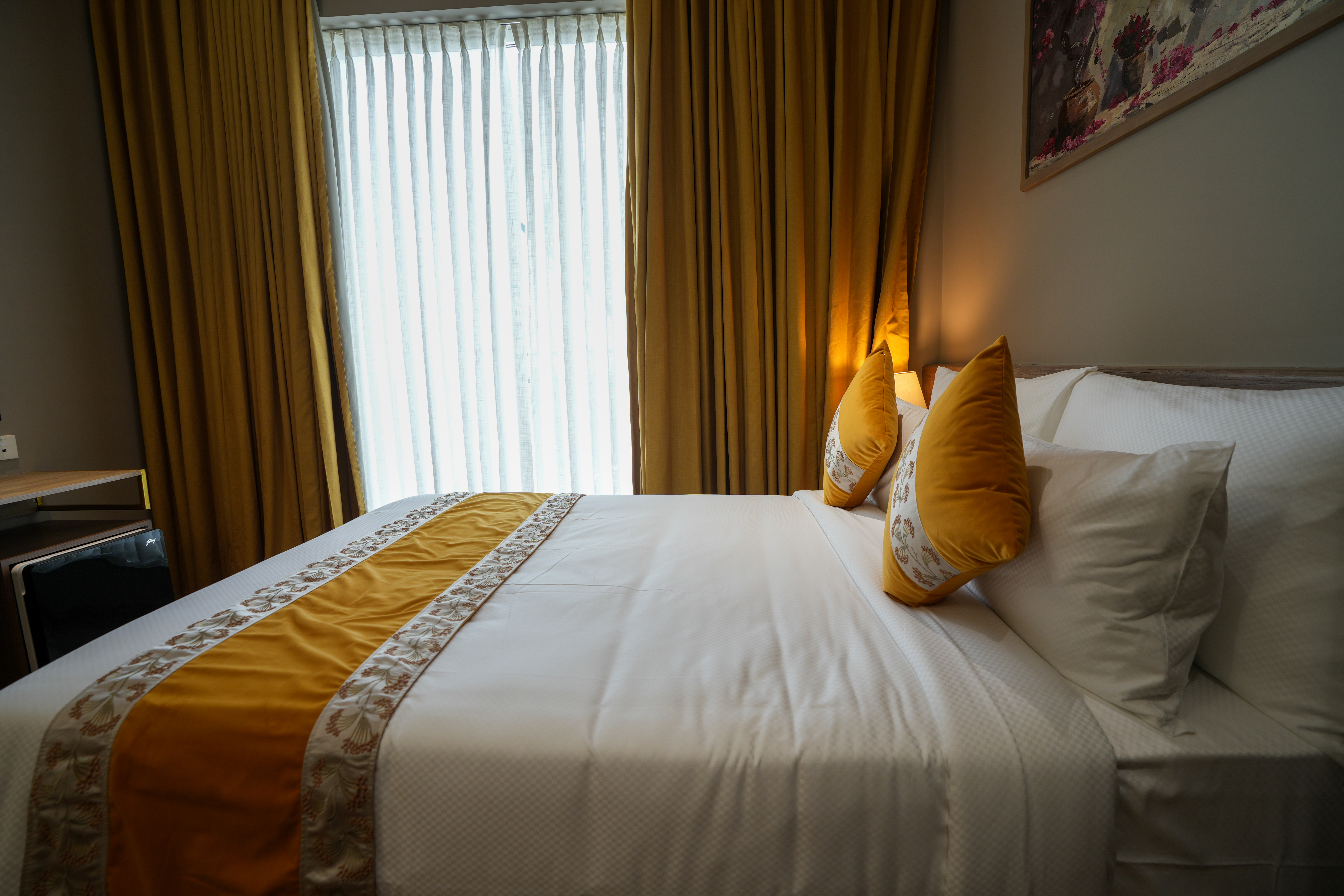 Guest room at the Ramada Encore by Wyndham Kochi Kalamassery in Cochin, Other than US/Canada