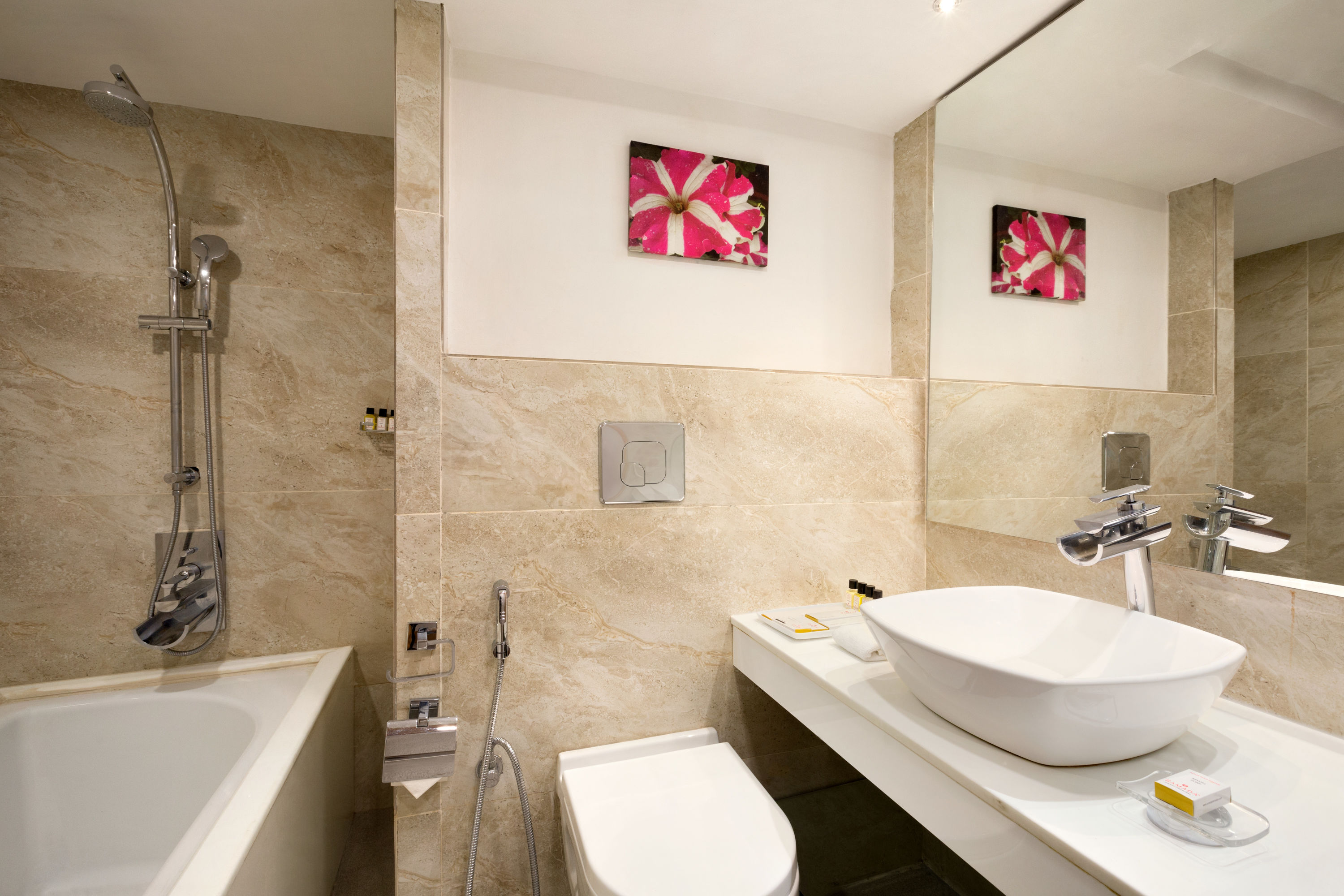 Double bed guest room at the Ramada by Wyndham Dehradun Chakrata Road in Dehradun, Other than US/Canada