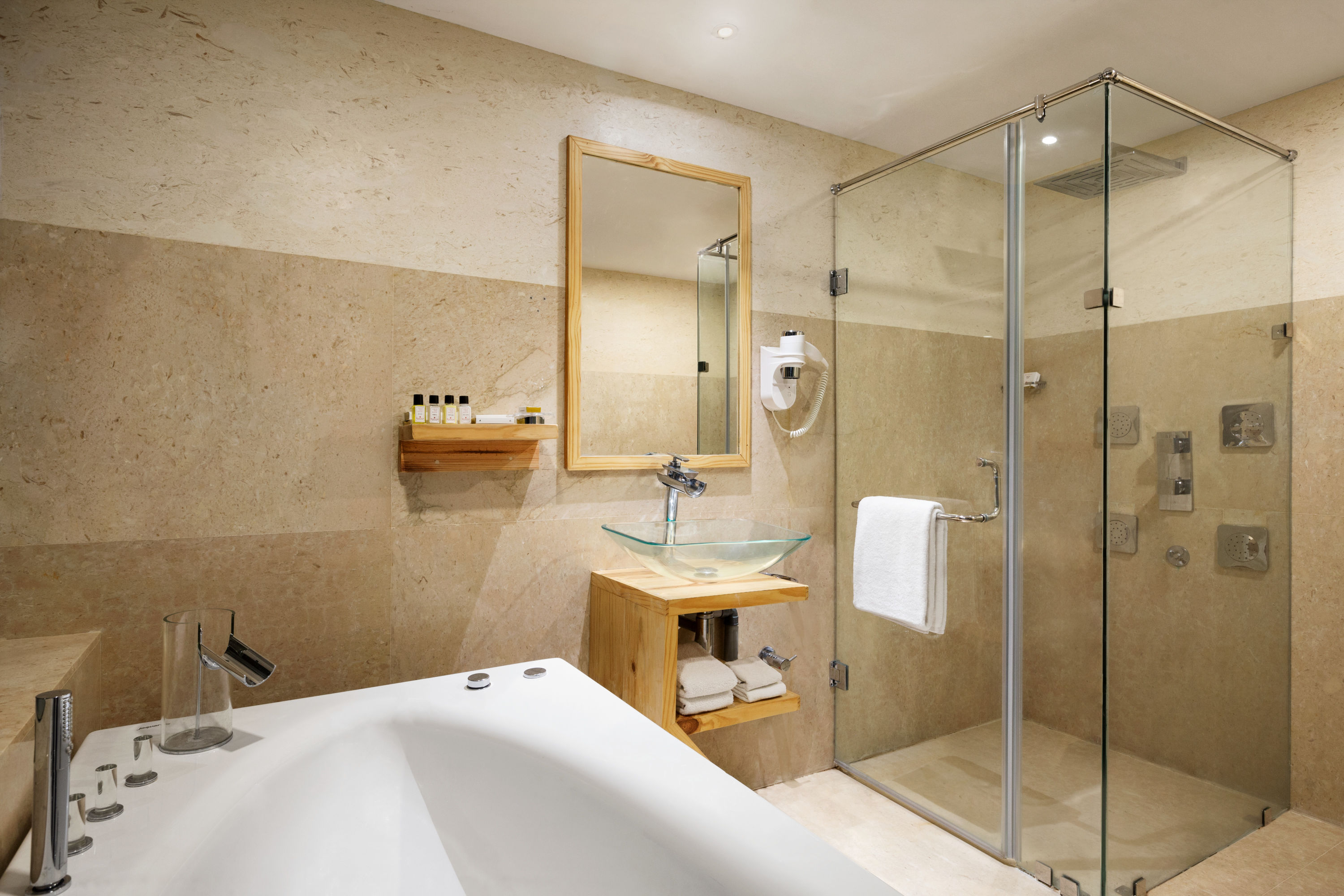 King bed guest room at the Ramada by Wyndham Dehradun Chakrata Road in Dehradun, Other than US/Canada