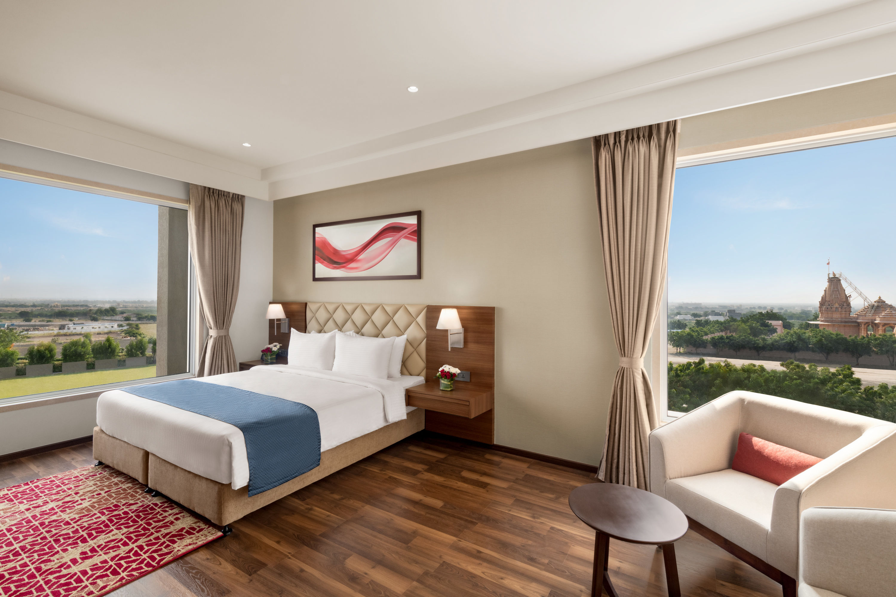 Guest room at the Ramada by Wyndham Gandhidham Shinay in Gandhidham, Other than US/Canada