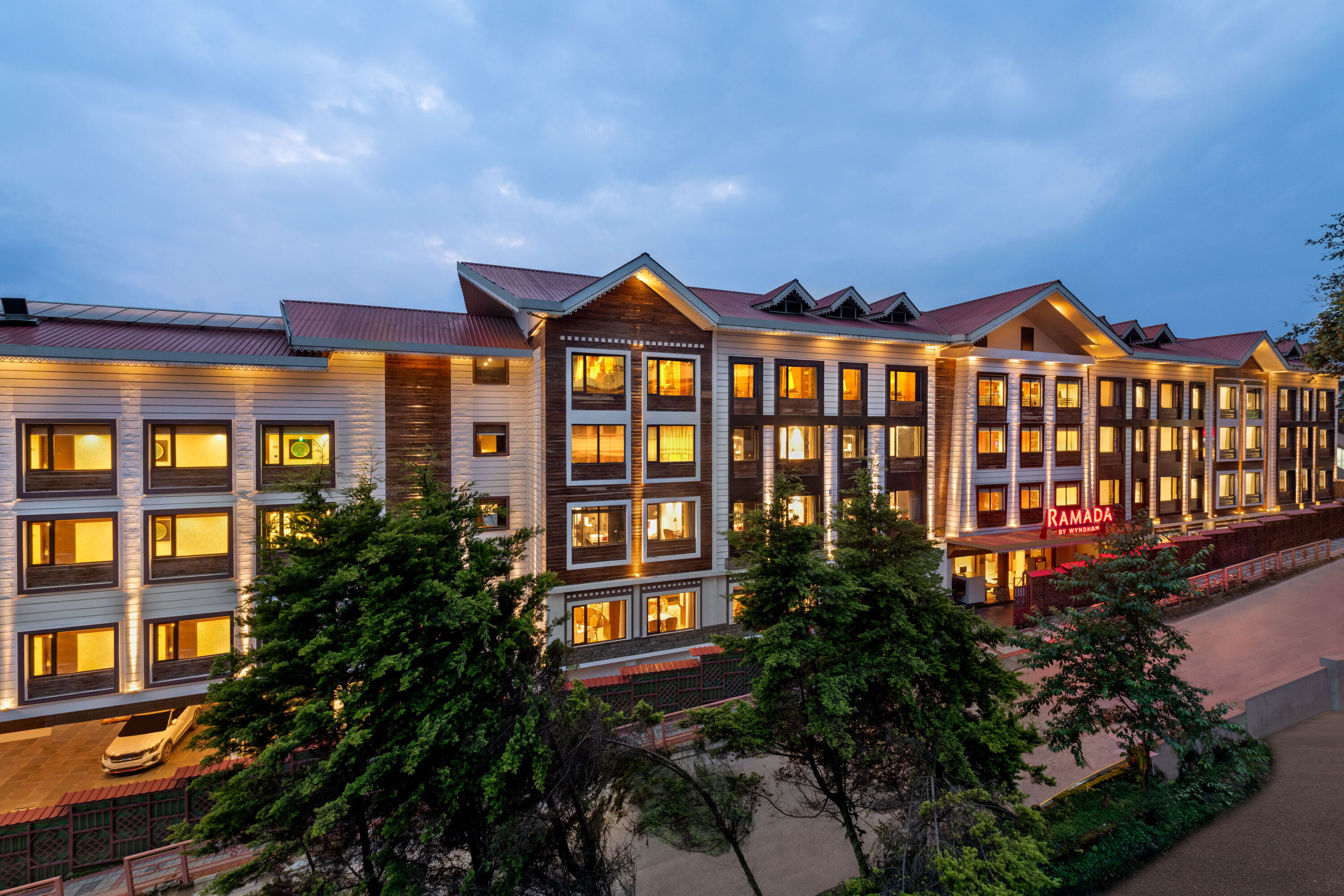 Exterior of Ramada by Wyndham Gangtok Hotel & Casino Golden hotel in Gangtok, Other than US/Canada
