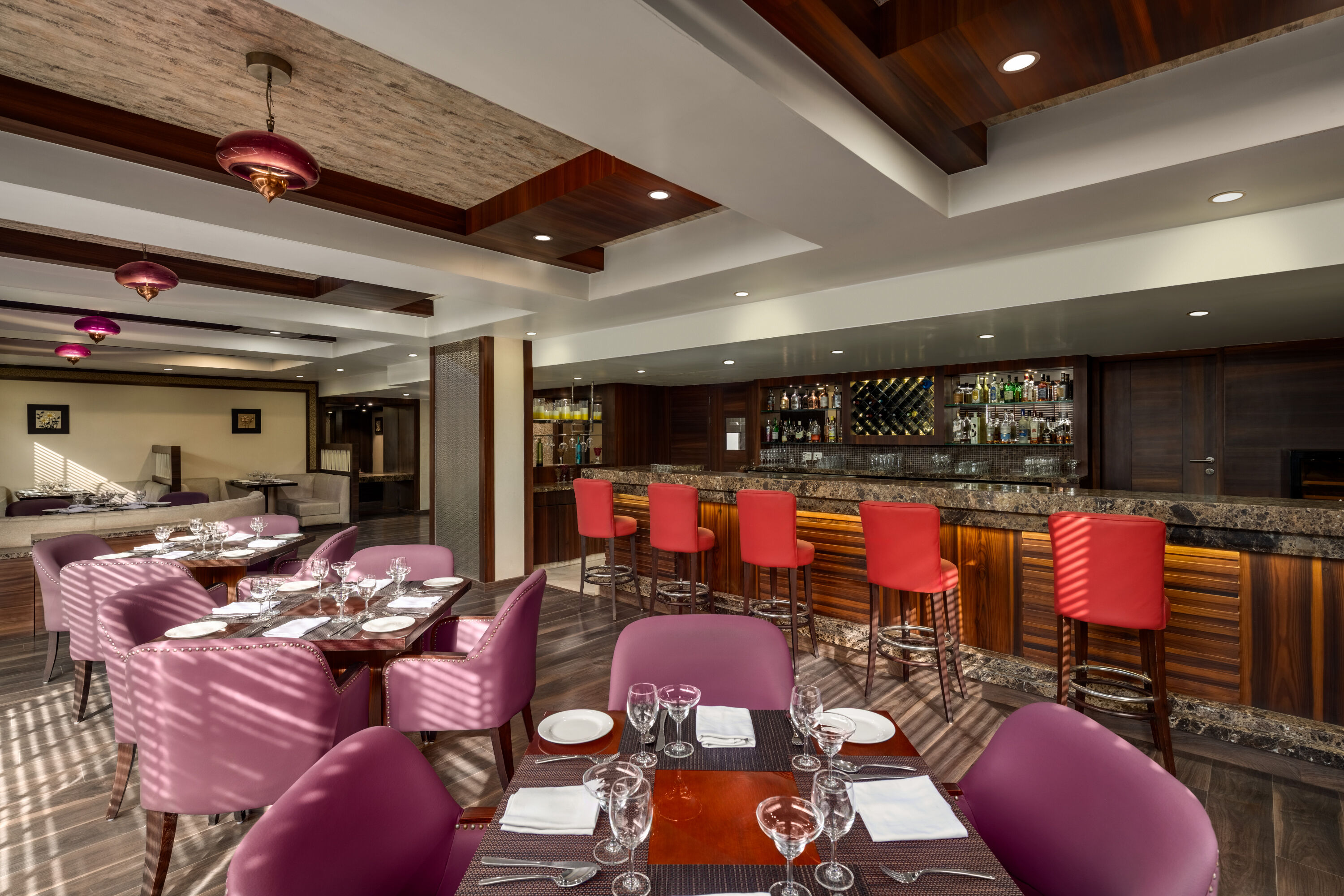 Bar at Ramada by Wyndham Ghaziabad Vasundhara in Ghaziabad, Other than US/Canada