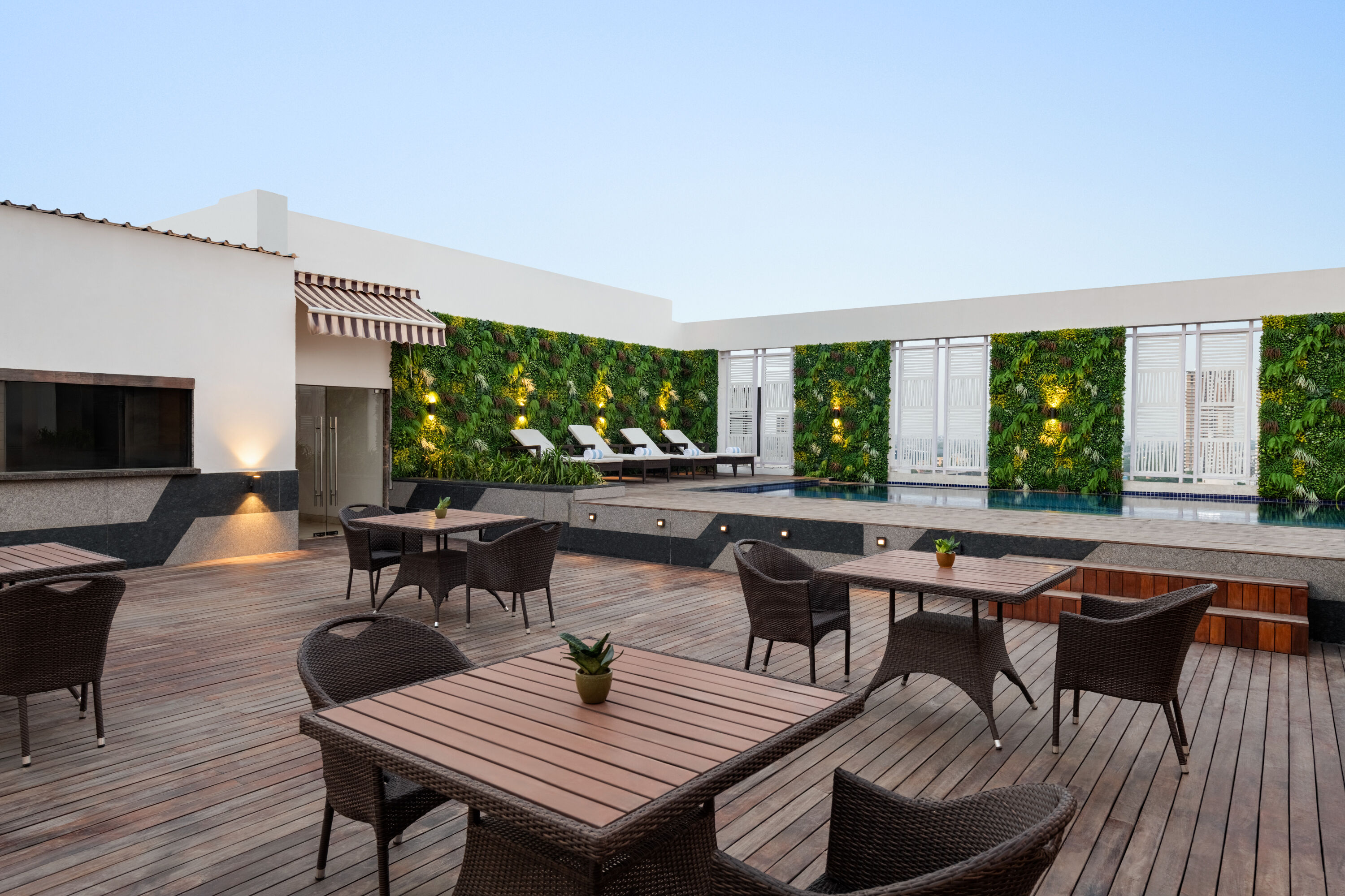 Family pool at the Ramada by Wyndham Ghaziabad Vasundhara in Ghaziabad, Other than US/Canada