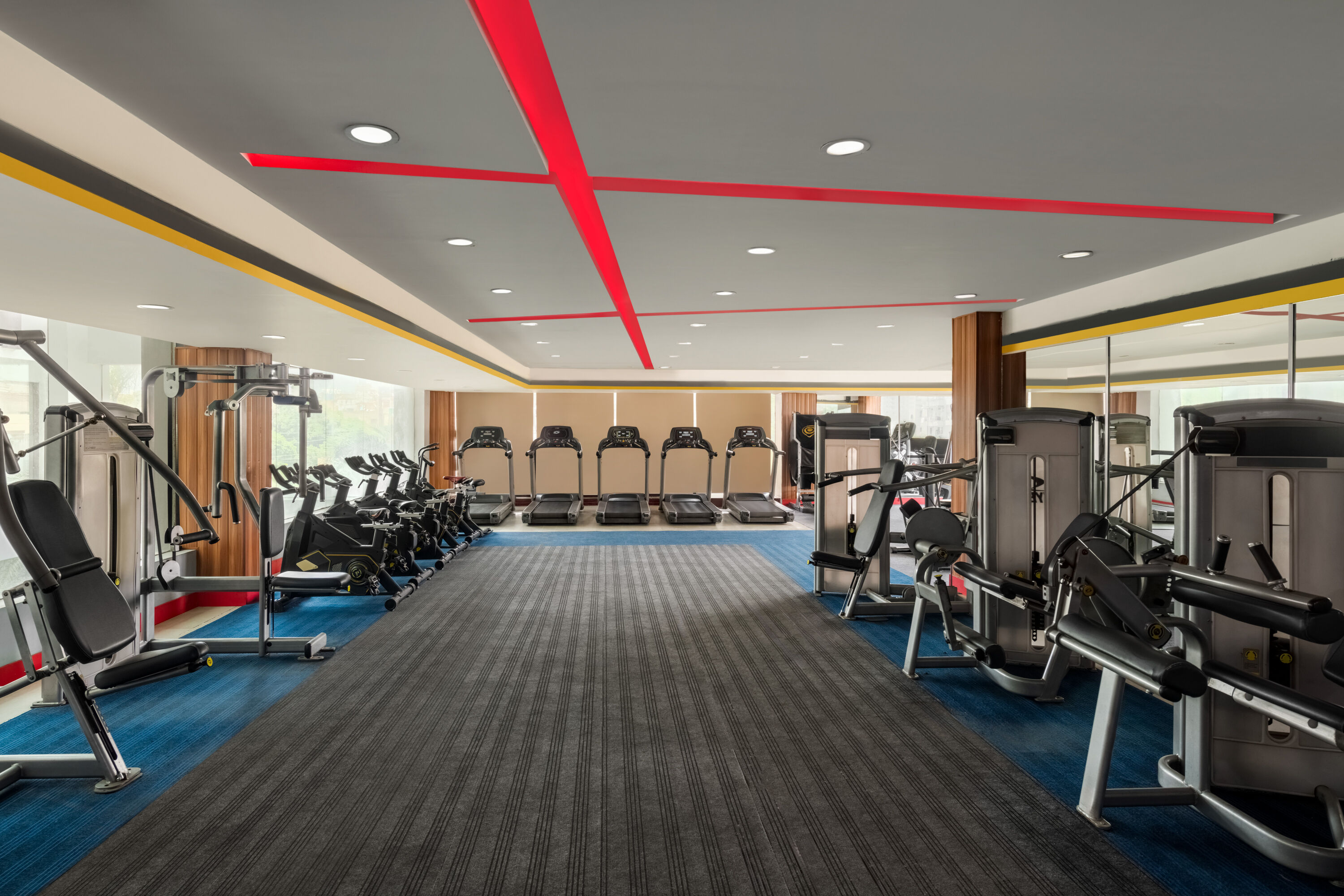 Fitness room at Ramada by Wyndham Ghaziabad Vasundhara in Ghaziabad, Other than US/Canada