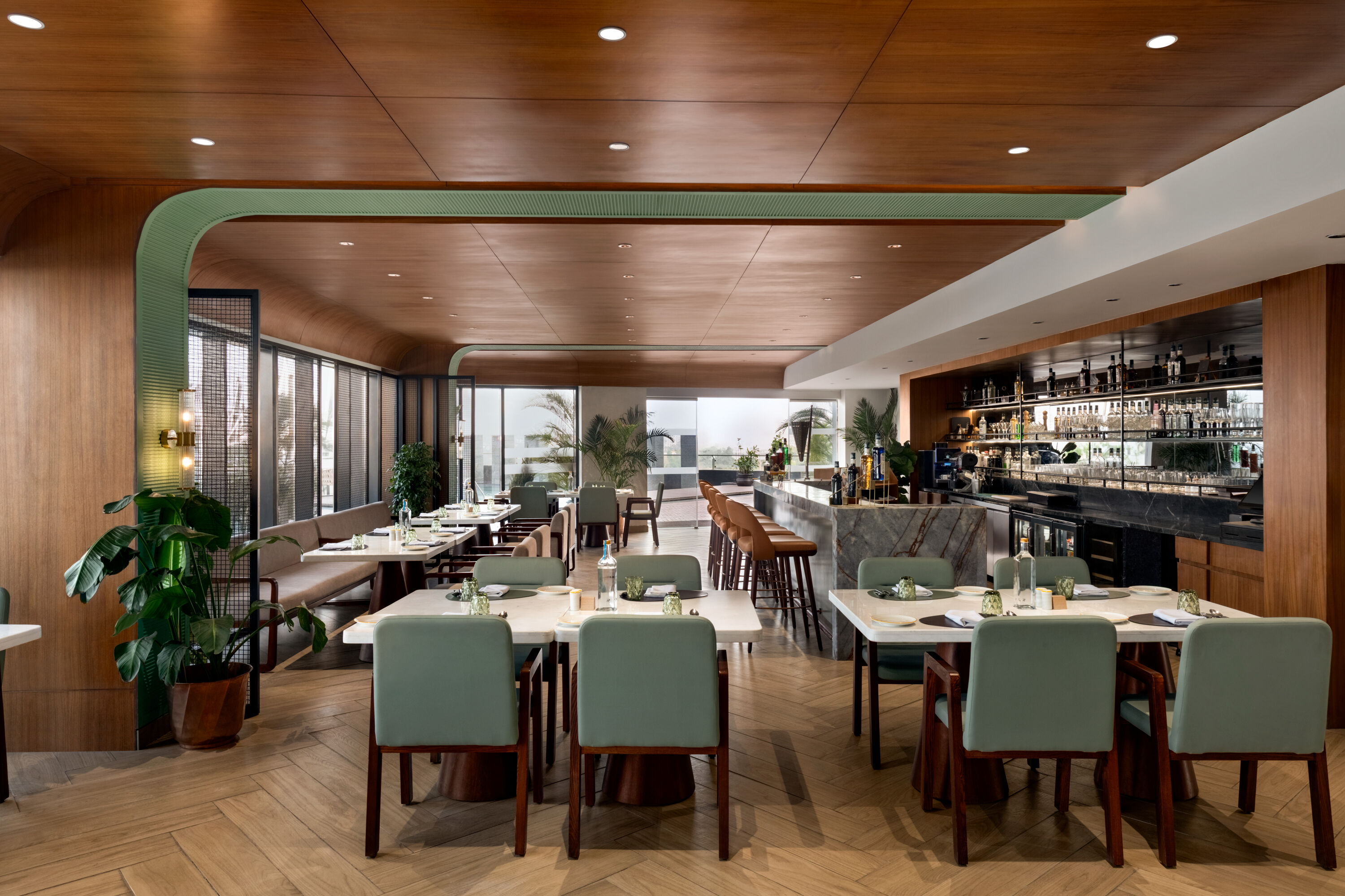 Ramada Encore by Wyndham Gurugram Dwarka Expressway cafe in Gurugram, Other than US/Canada