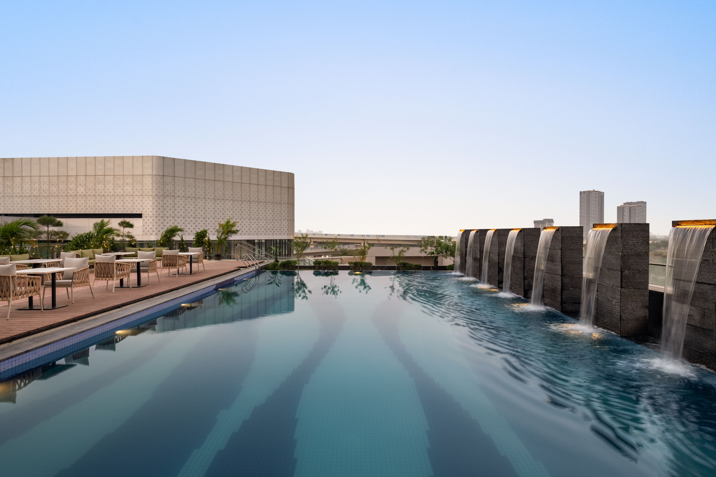 Pool at the Ramada Encore by Wyndham Gurugram Dwarka Expressway in Gurugram, Other than US/Canada