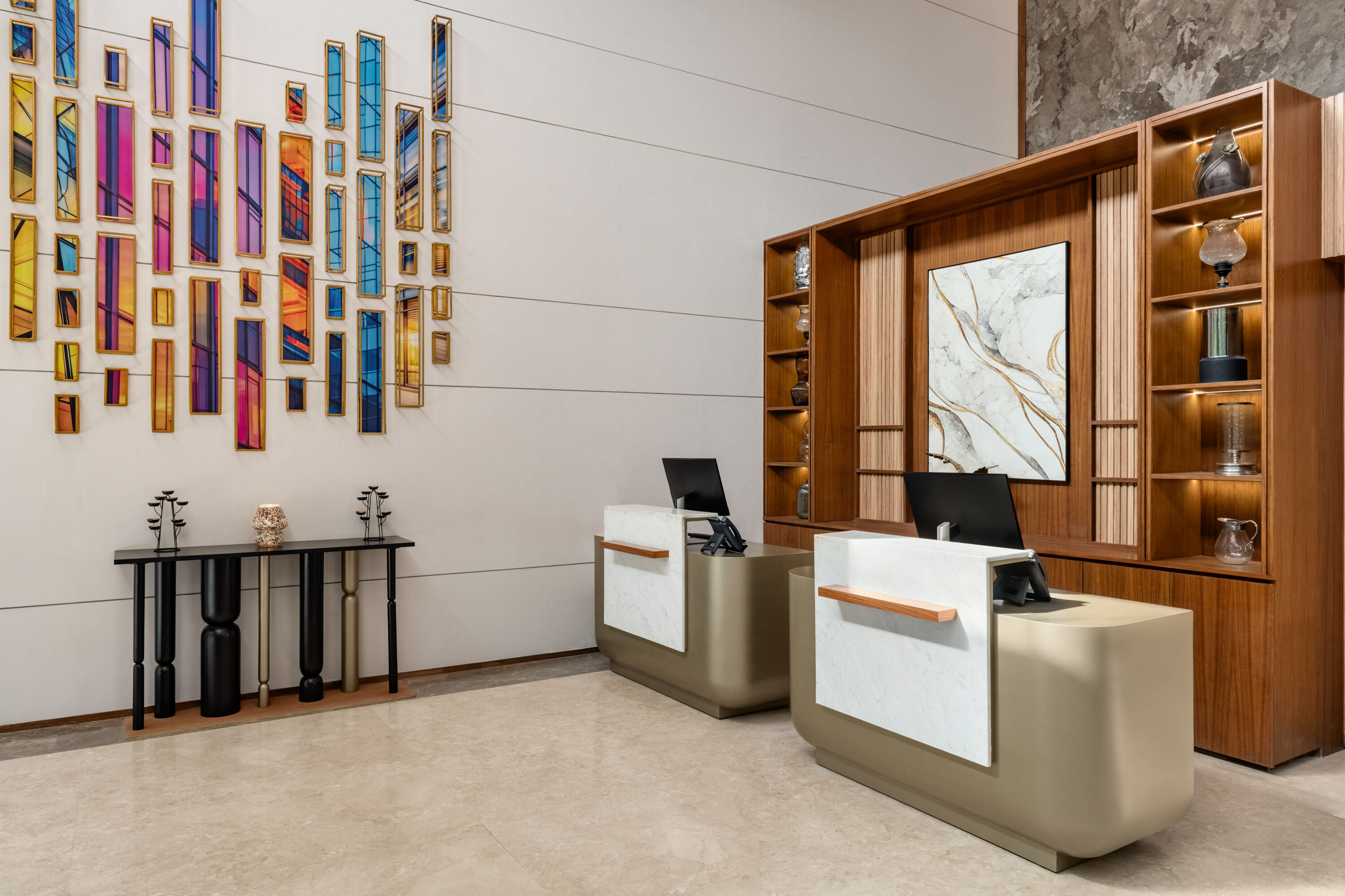 Ramada Encore by Wyndham Gurugram Dwarka Expressway reception in Gurugram, Other than US/Canada