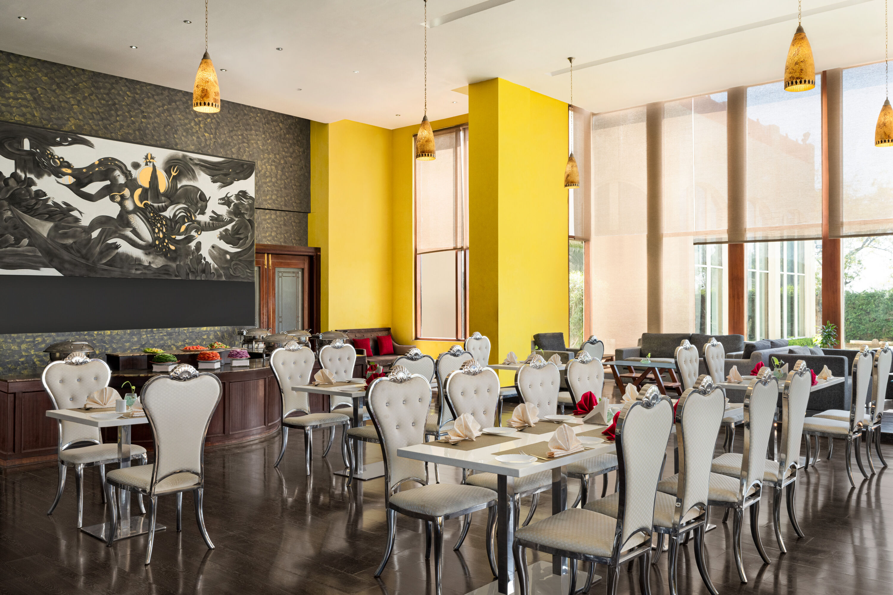 Ramada by Wyndham Jaipur Jaisinghpura restaurant in Jaipur, Other than US/Canada