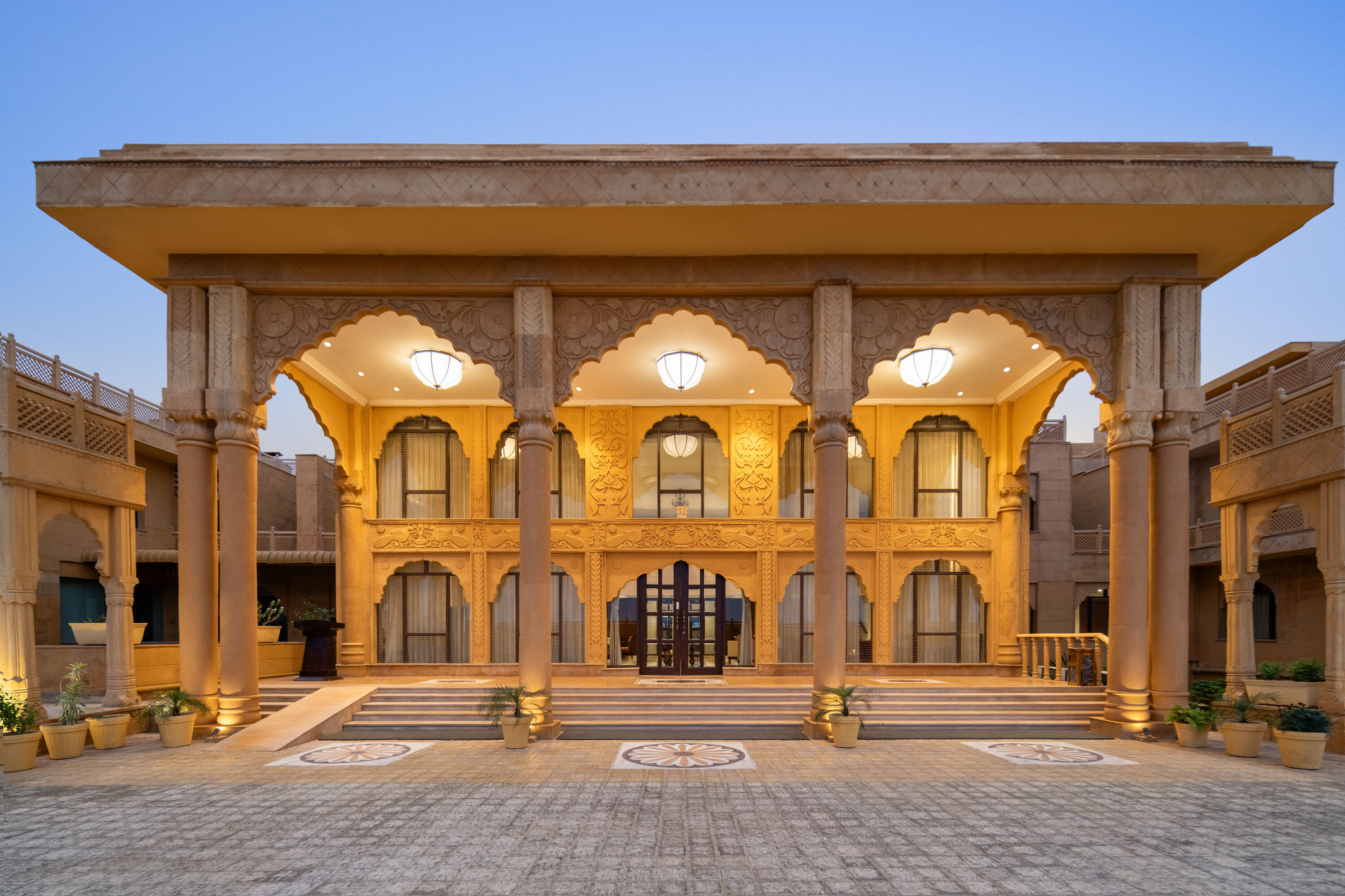 Exterior of Ramada by Wyndham Jaisalmer Barmer Road hotel in Jaisalmer, Other than US/Canada
