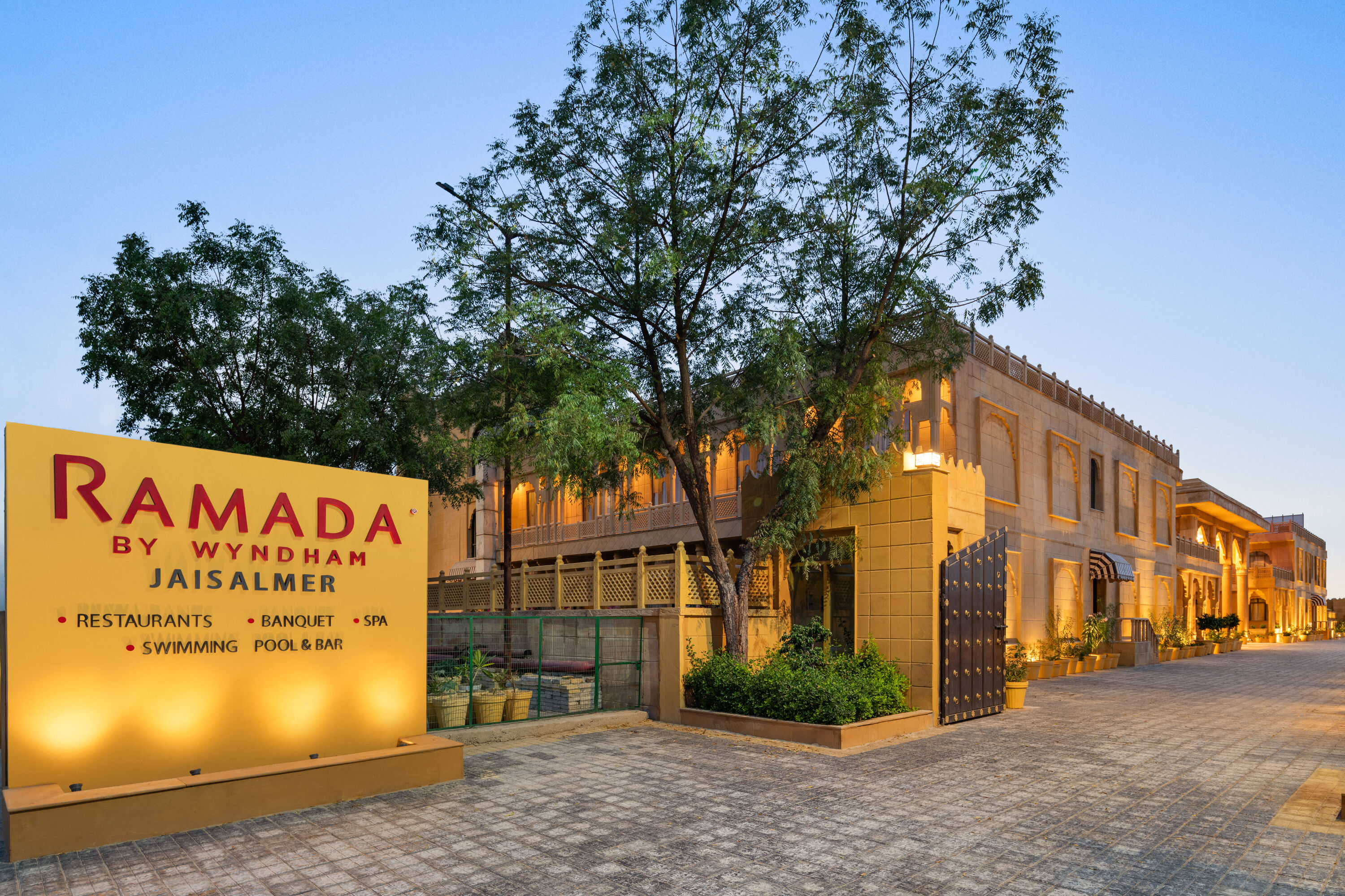 Exterior of Ramada by Wyndham Jaisalmer Barmer Road hotel in Jaisalmer, Other than US/Canada
