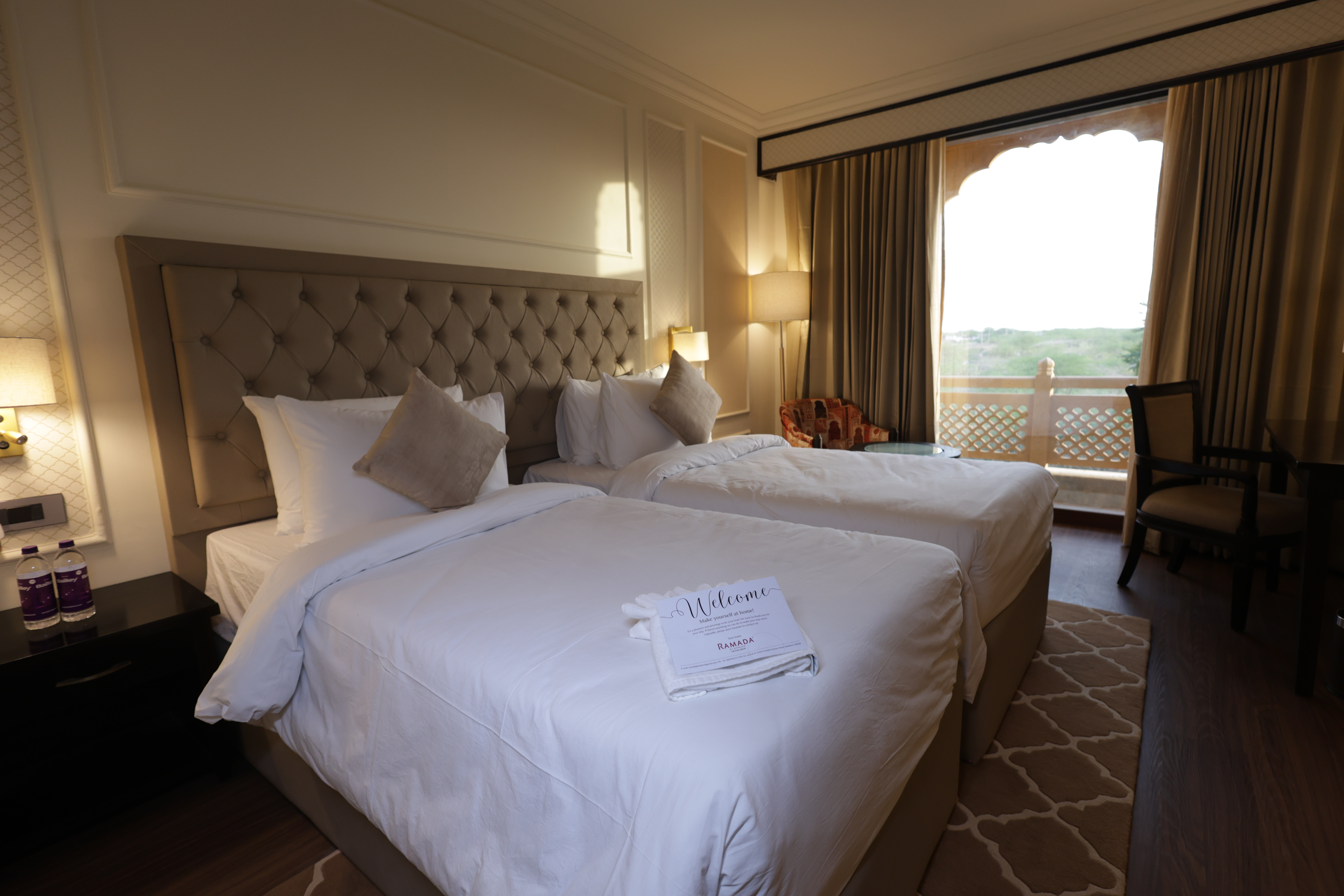 Guest room at the Ramada by Wyndham Jaisalmer Barmer Road in Jaisalmer, Other than US/Canada