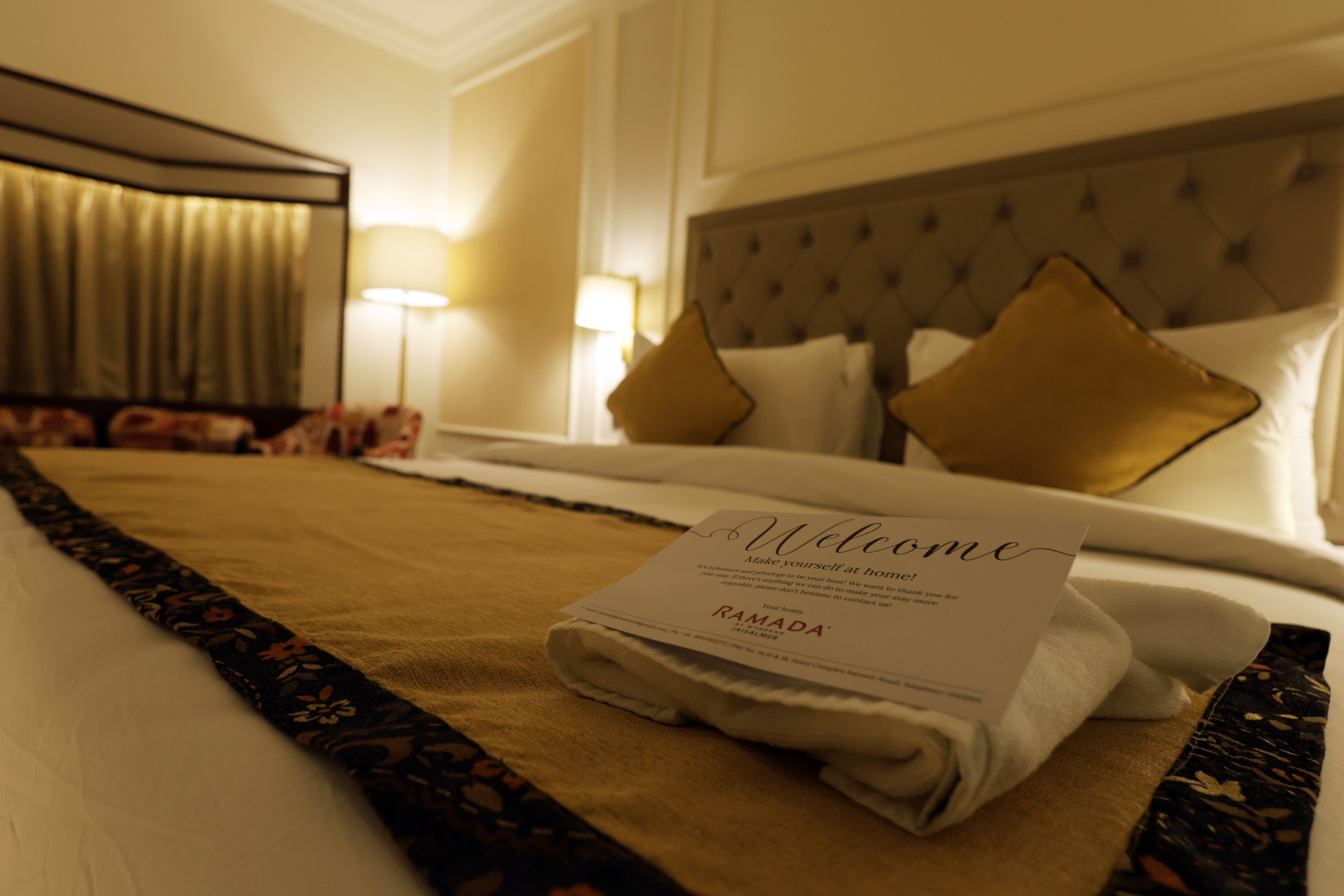 Guest room at the Ramada by Wyndham Jaisalmer Barmer Road in Jaisalmer, Other than US/Canada