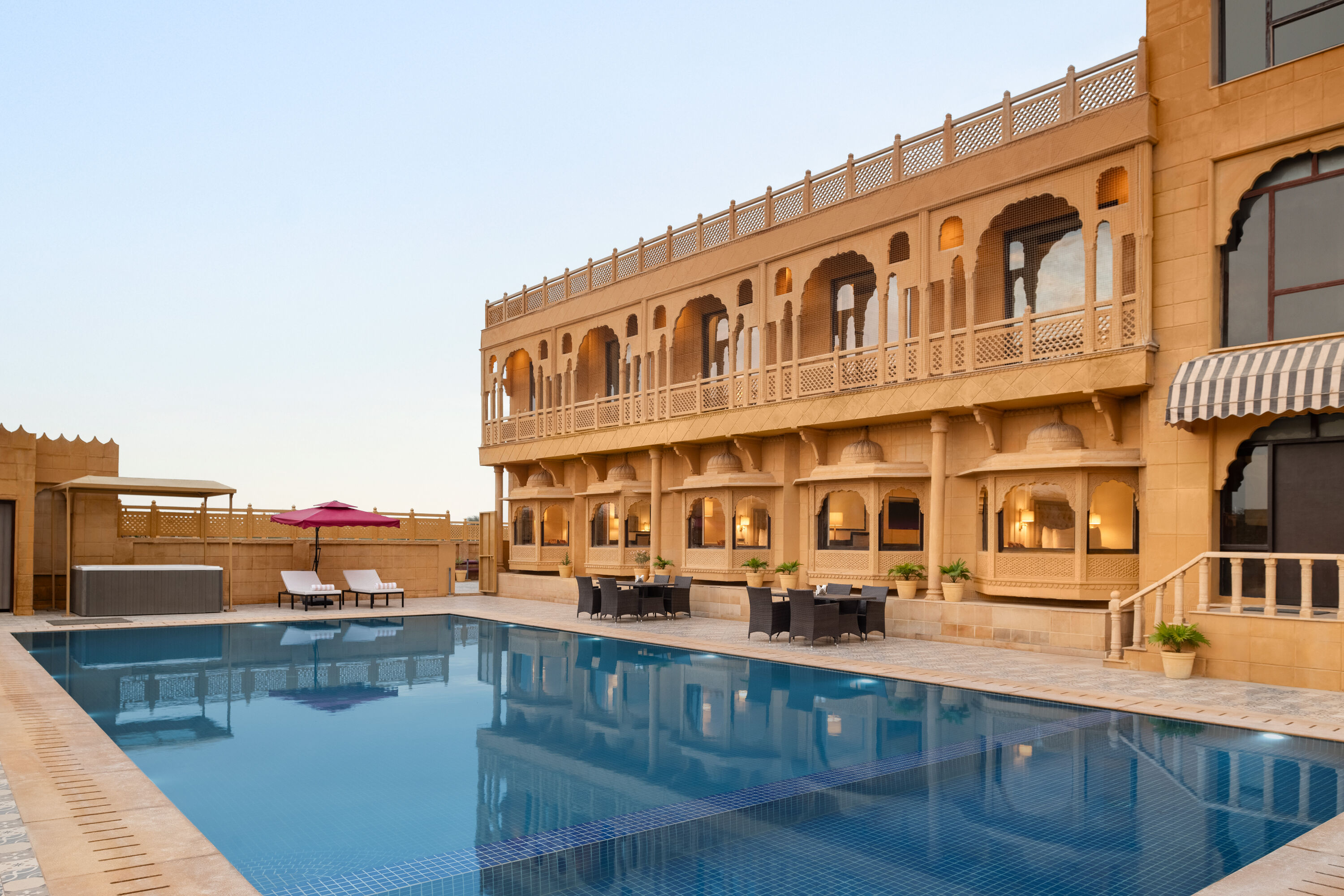 Pool at the Ramada by Wyndham Jaisalmer Barmer Road in Jaisalmer, Other than US/Canada