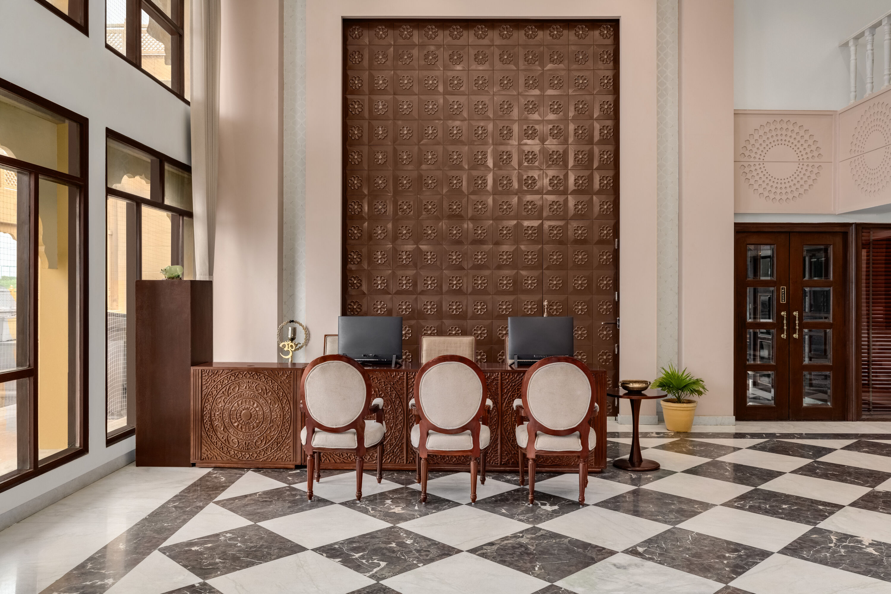 Ramada by Wyndham Jaisalmer Barmer Road reception in Jaisalmer, Other than US/Canada
