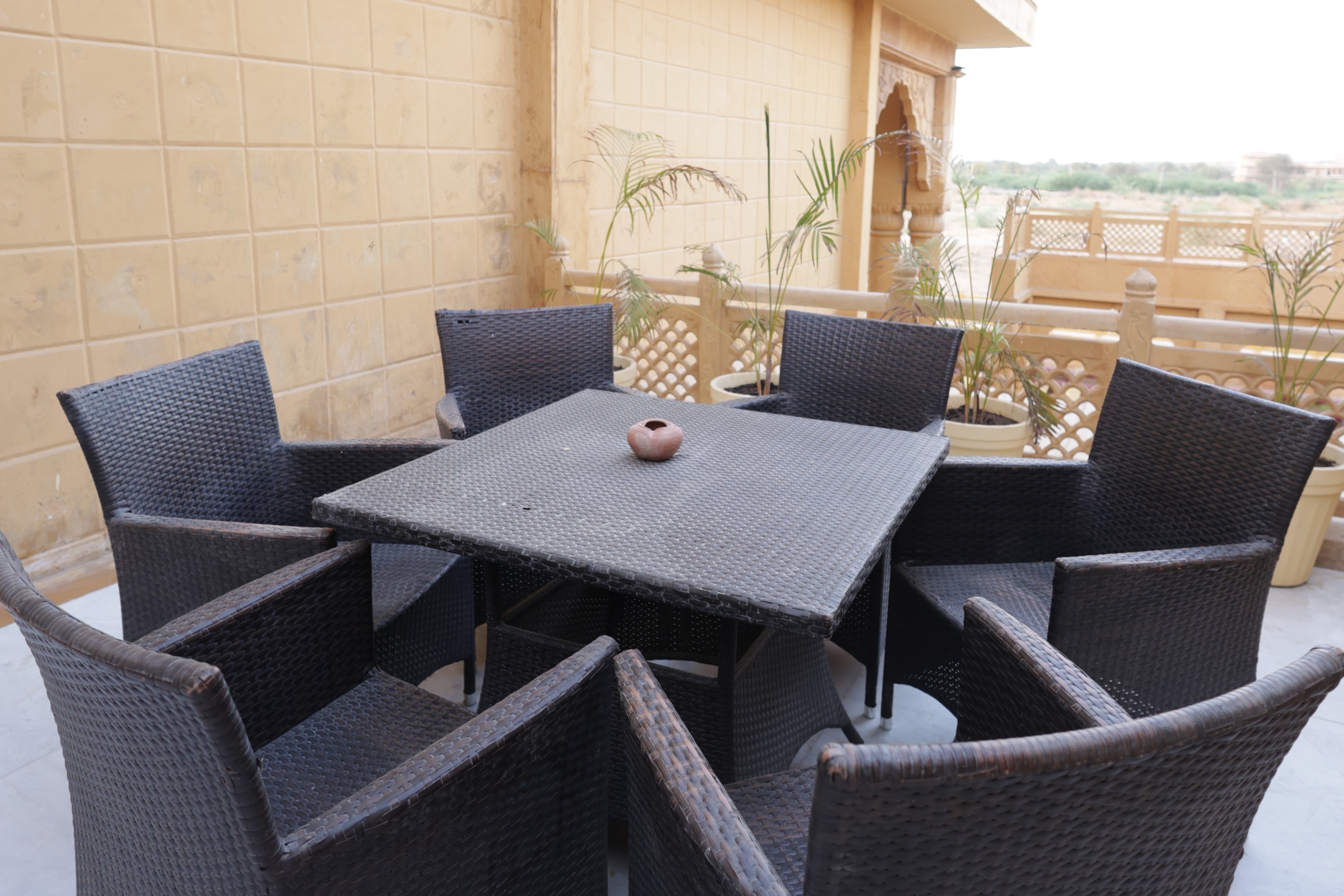 Courtyard at Ramada by Wyndham Jaisalmer Barmer Road in Jaisalmer, Other than US/Canada