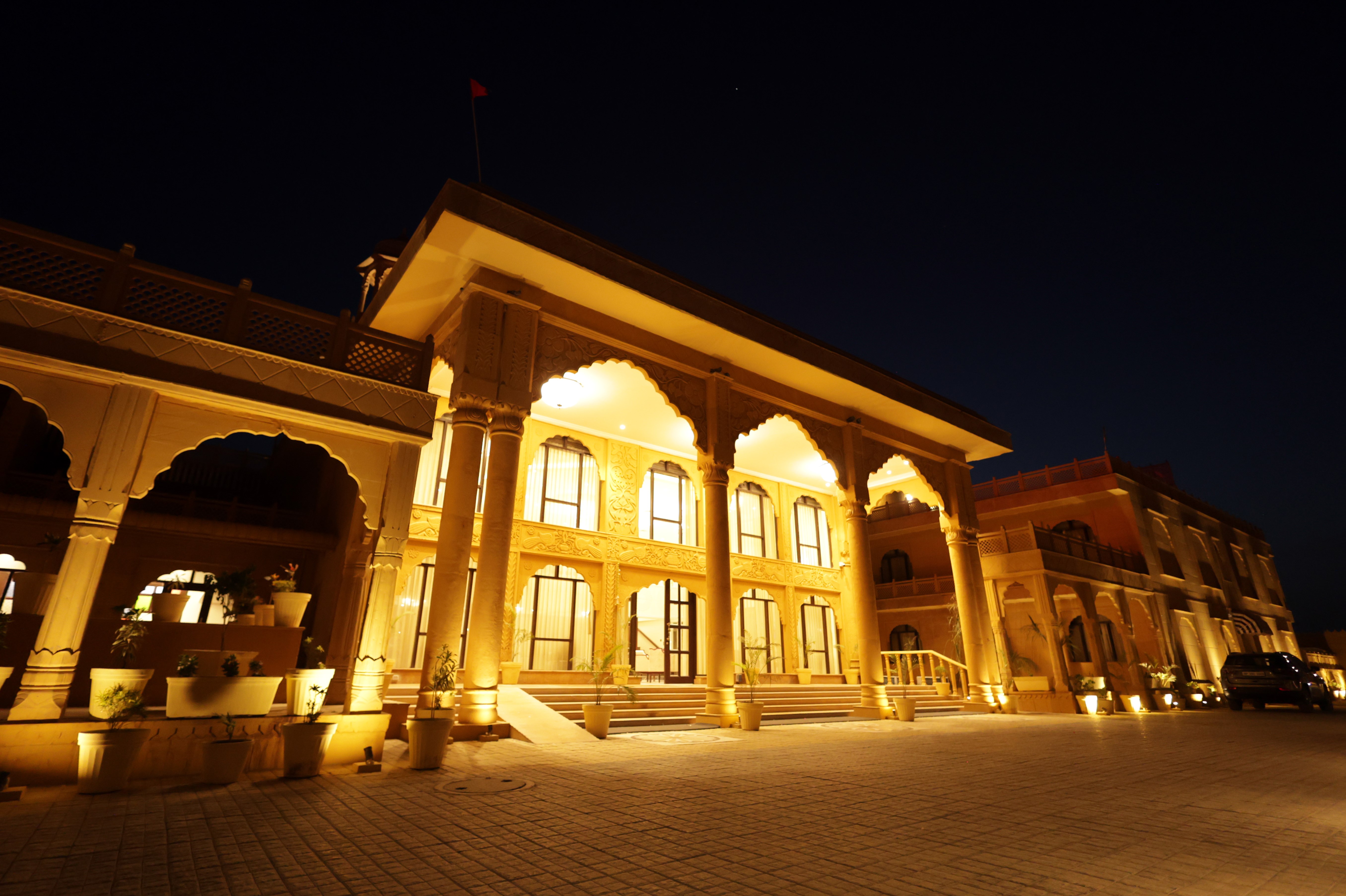 Exterior of Ramada by Wyndham Jaisalmer Barmer Road hotel in Jaisalmer, Other than US/Canada