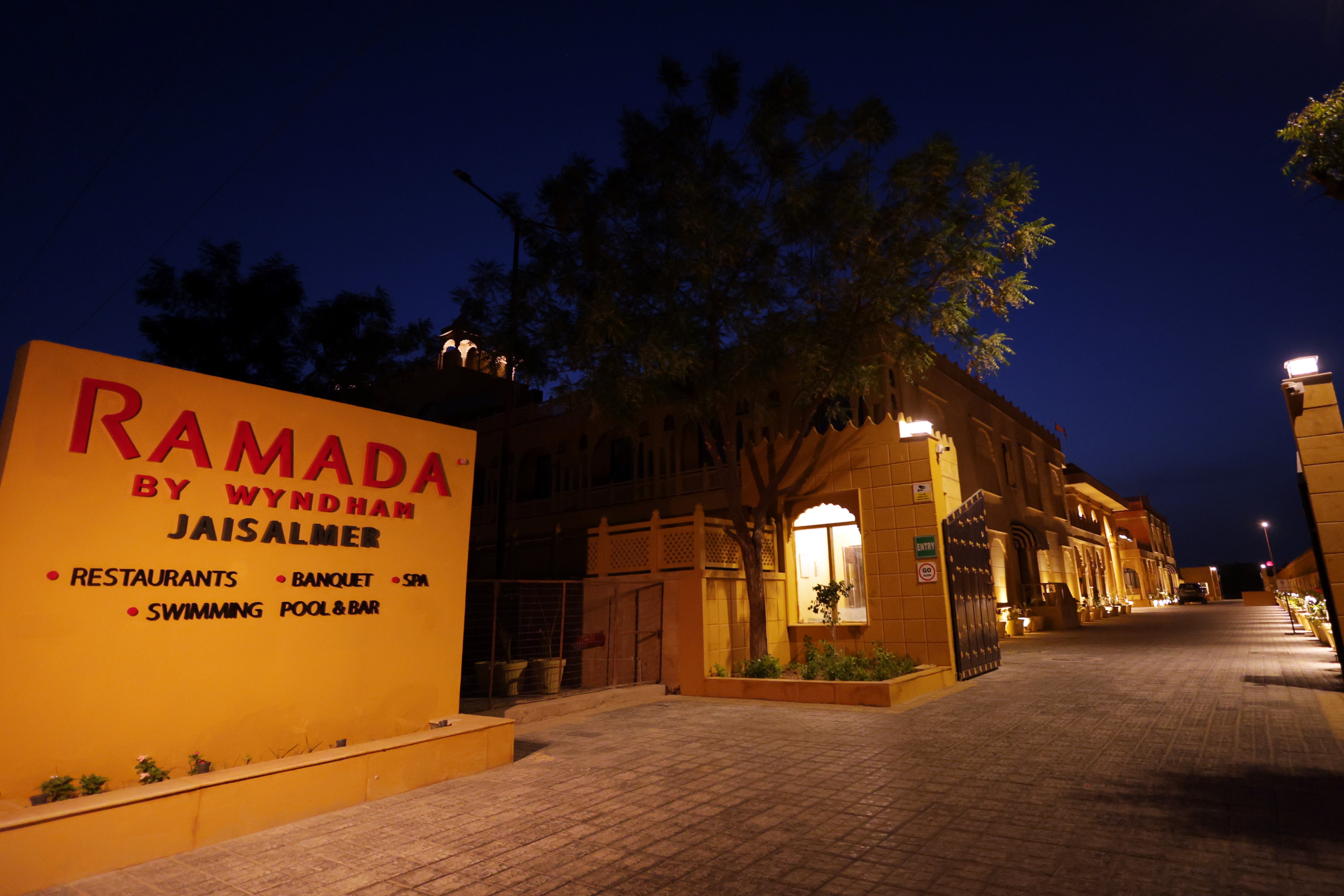 Exterior of Ramada by Wyndham Jaisalmer Barmer Road hotel in Jaisalmer, Other than US/Canada
