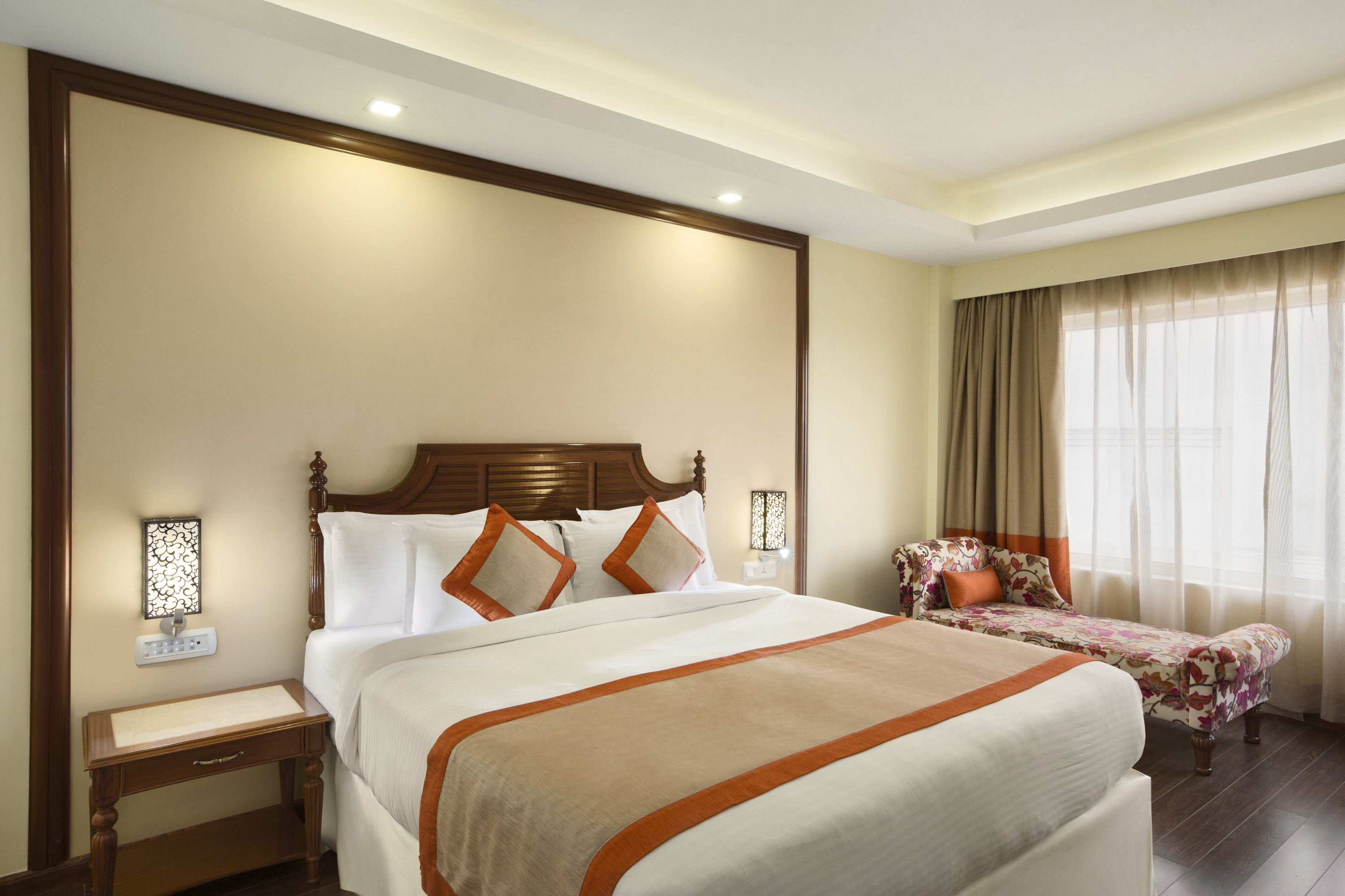 Guest room at the Ramada by Wyndham Jamshedpur in Jamshedpur, Other than US/Canada