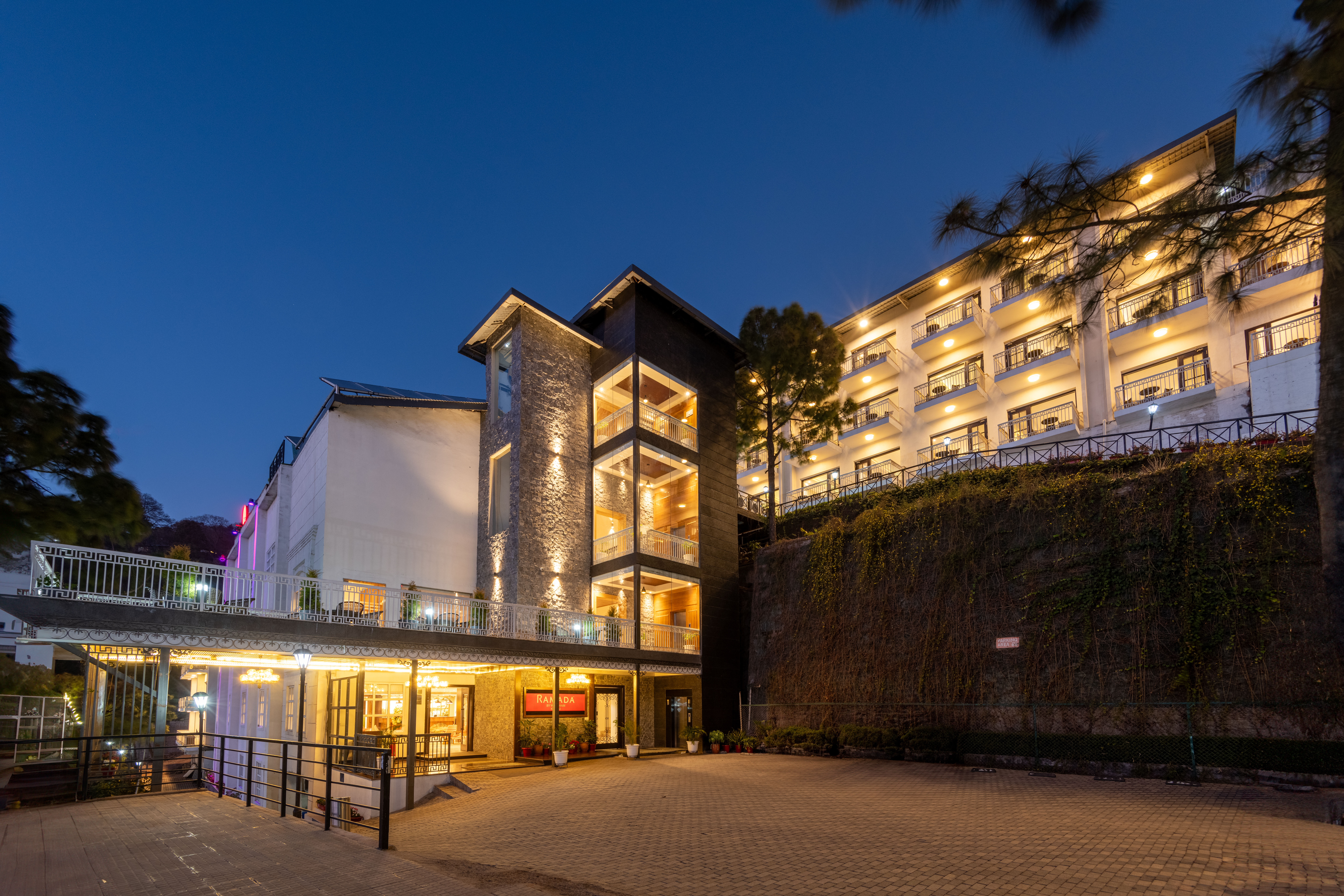 Exterior of Ramada by Wyndham Kasauli hotel in Kasauli, Other than US/Canada
