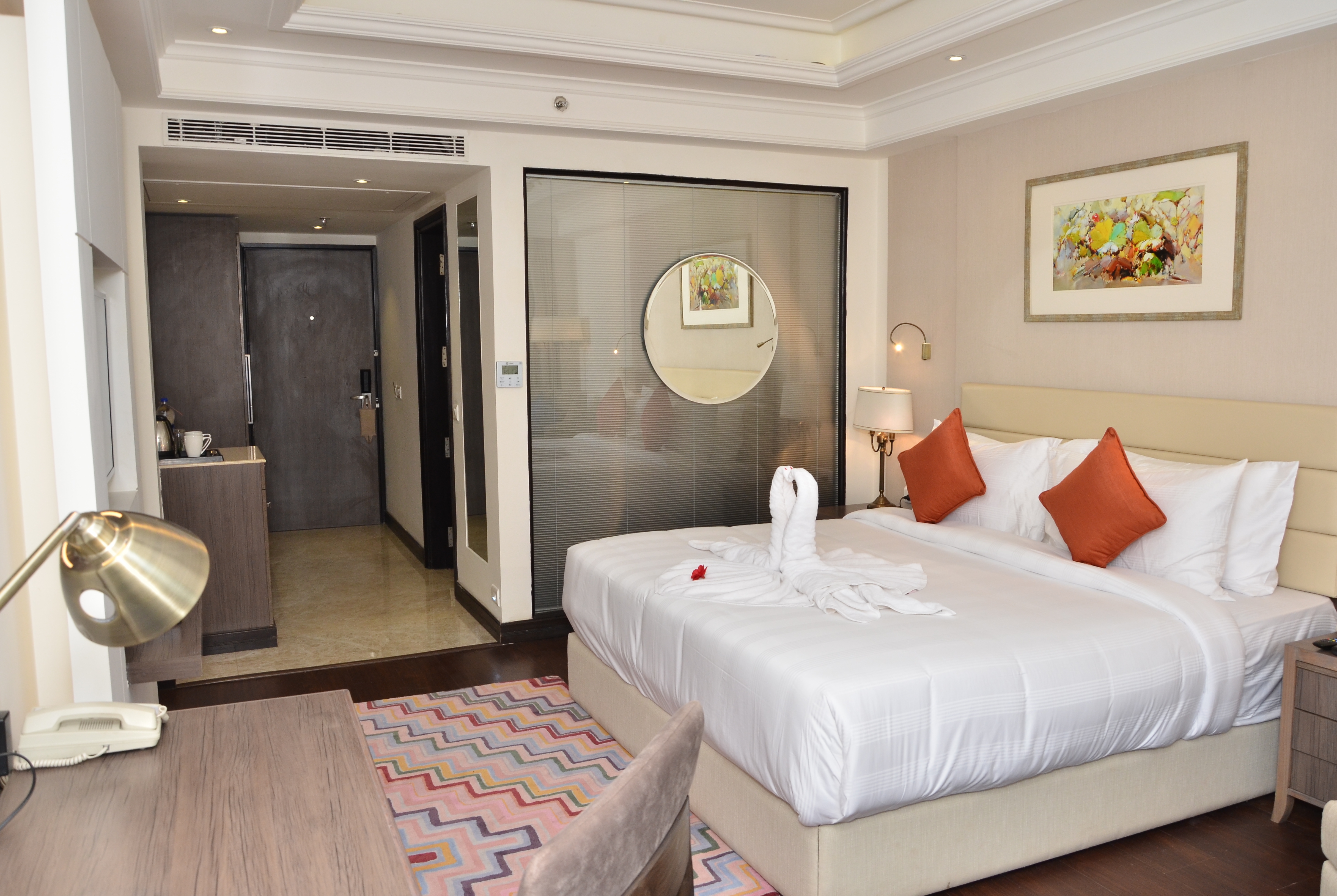 Guest room at the Ramada by Wyndham Kasauli in Kasauli, Other than US/Canada