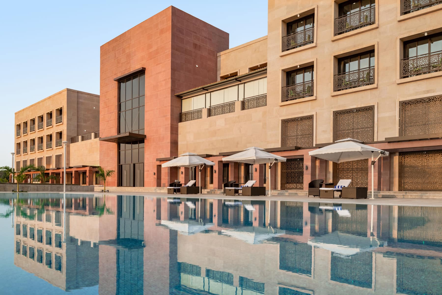 Family pool at the Ramada Encore by Wyndham Statue of Unity in Kevadia, Other than US/Canada