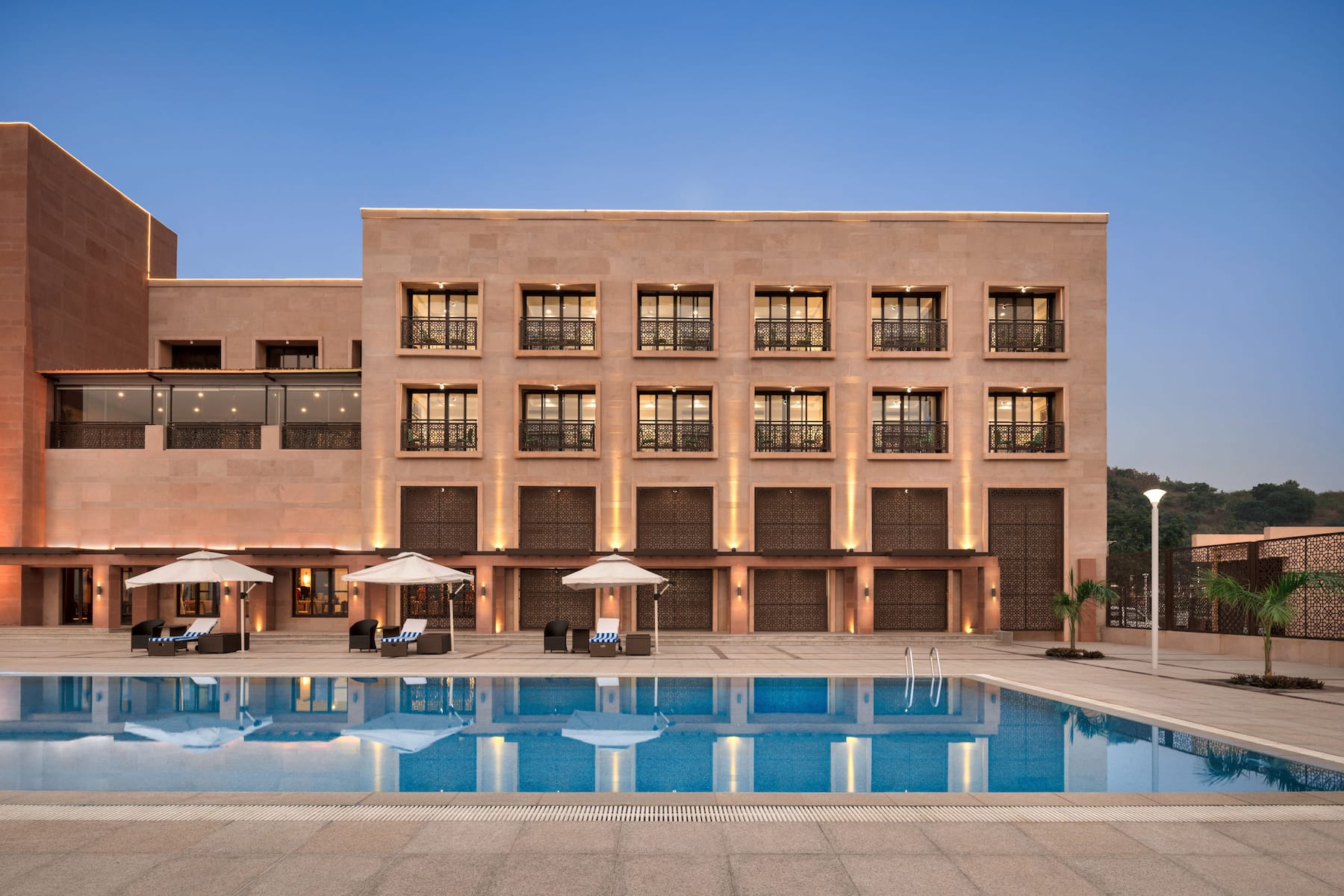 Family pool at the Ramada Encore by Wyndham Statue of Unity in Kevadia, Other than US/Canada